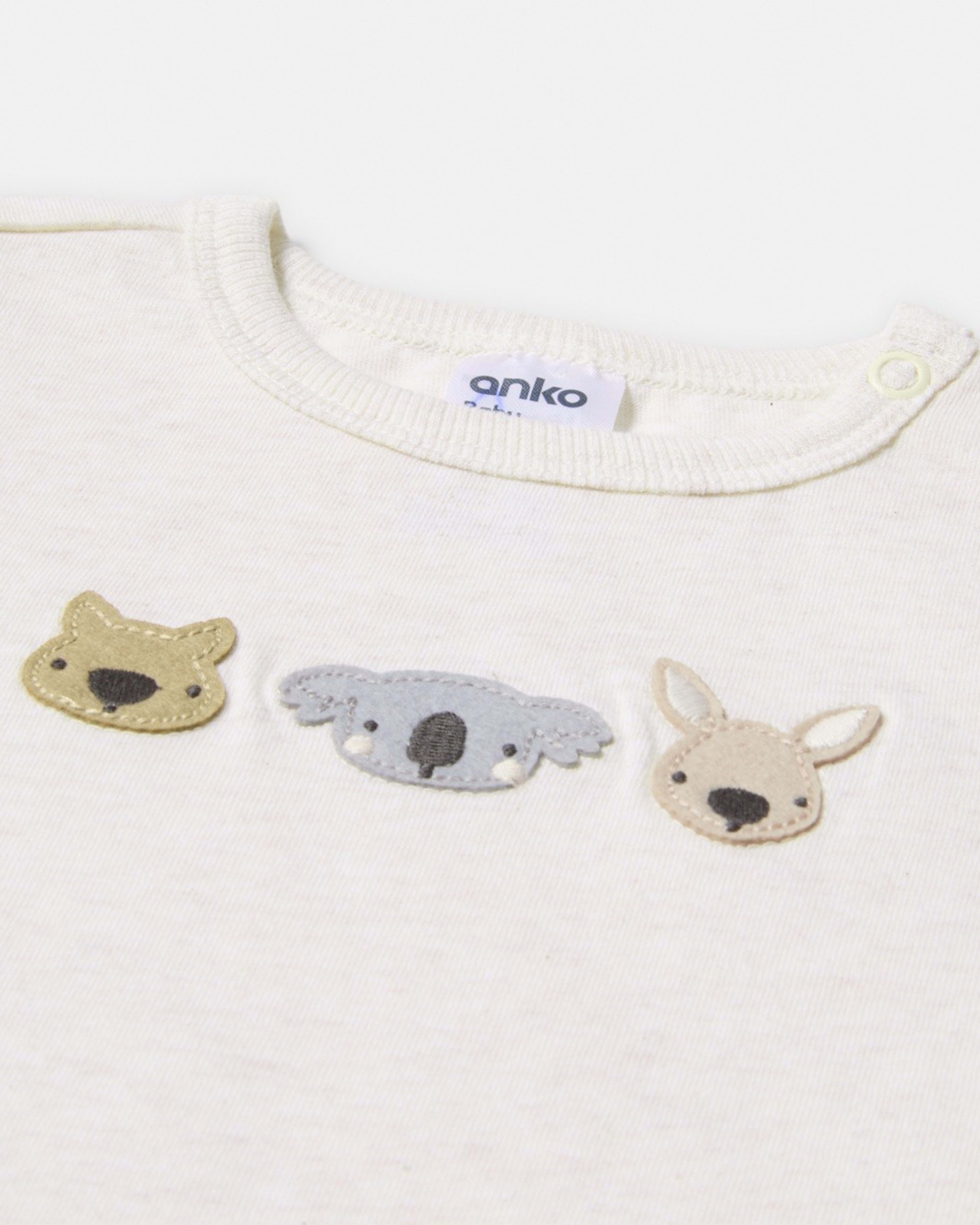 3 Applique T-shirt Bge Animal, 3 of 3