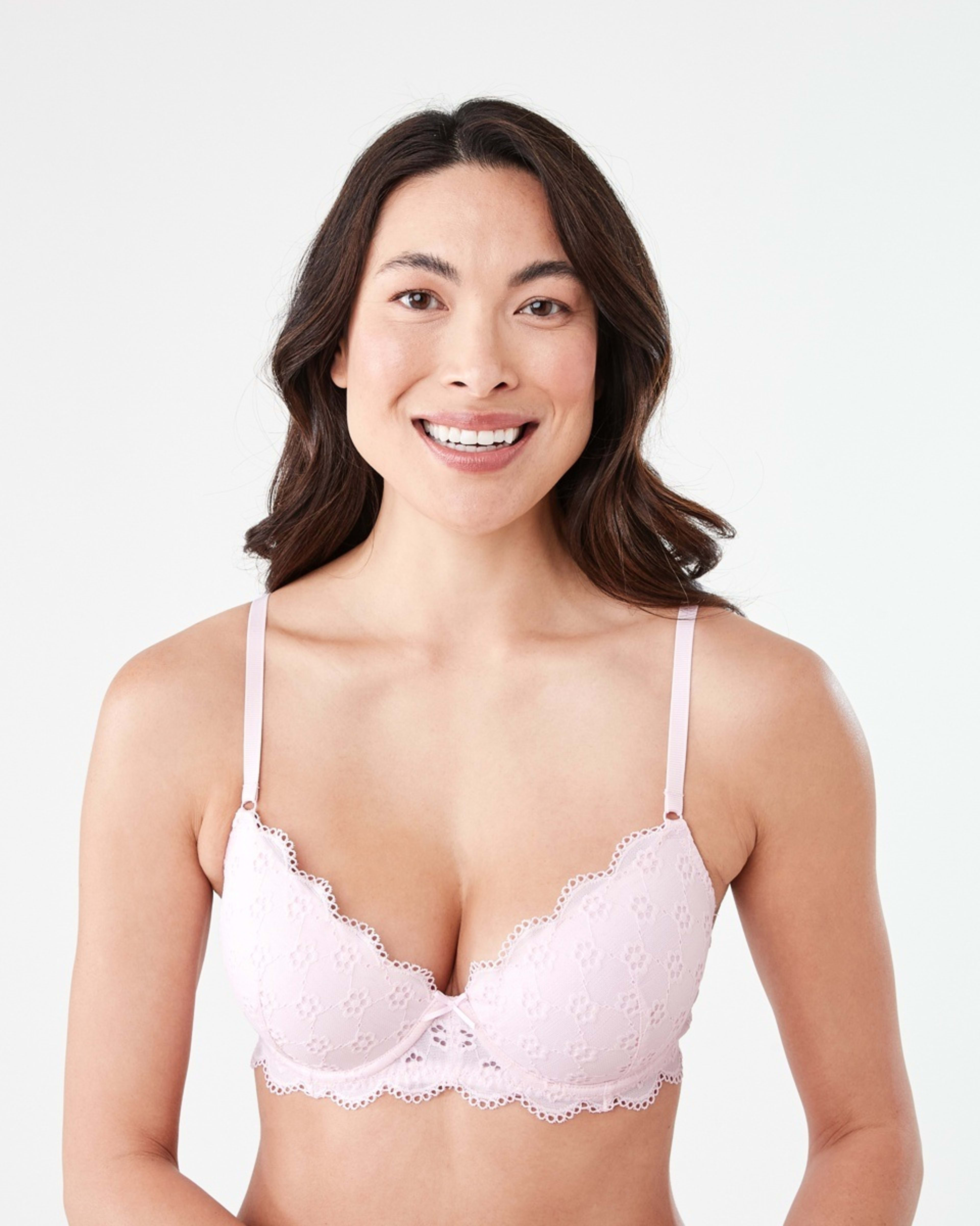 1 Co-ordinated Broderie T-shirt Bra BALLERINA, 1 of 7
