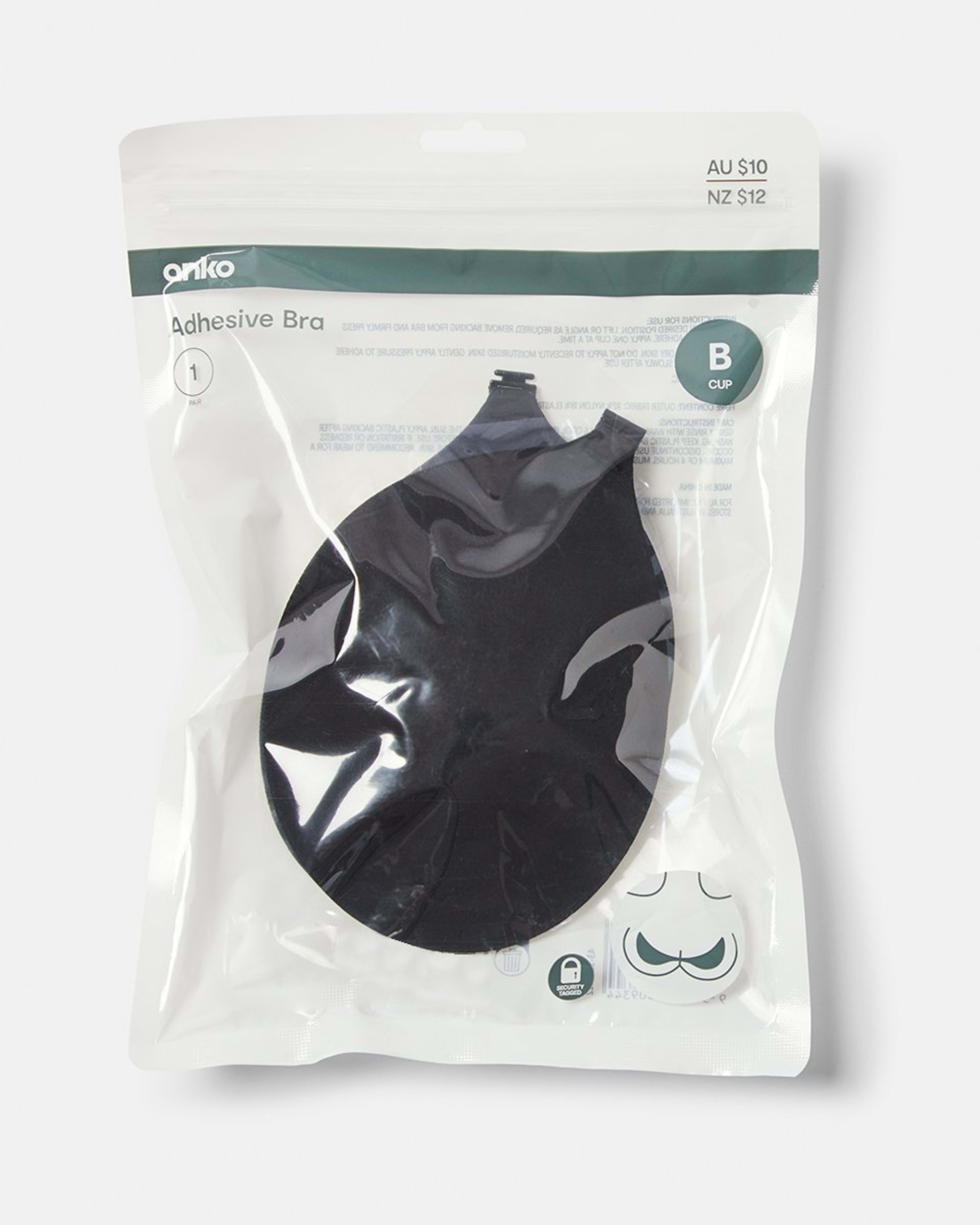 3 Adhesive Bra BLACK, 3 of 3
