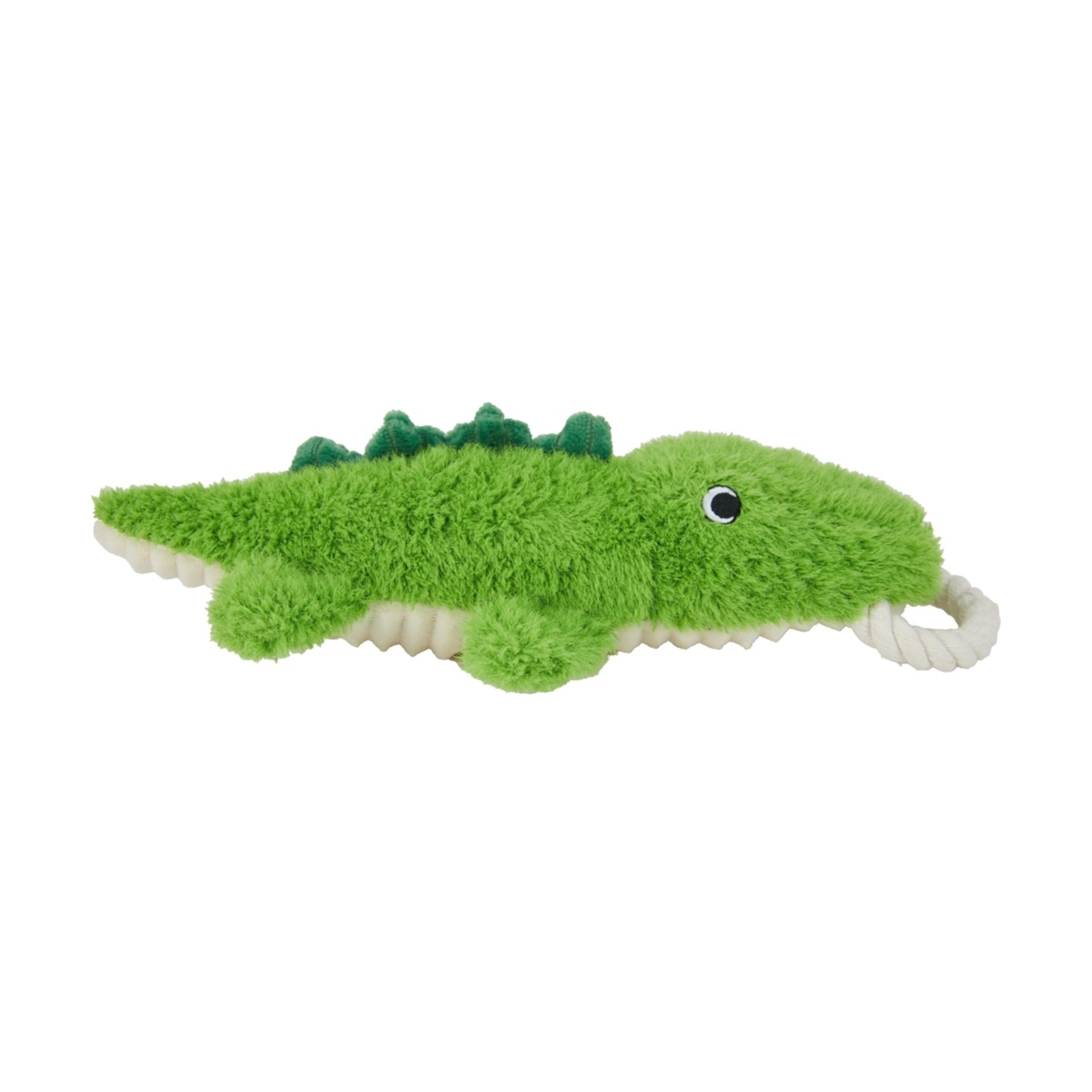 3 Pet Toy Super Soft Plush - Crocodile, 3 of 7