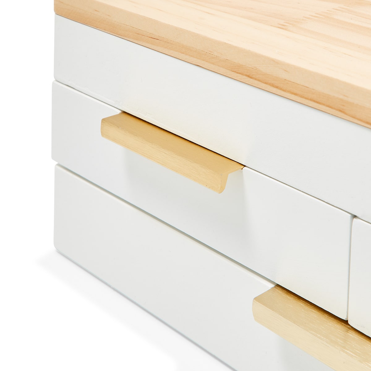 3 Tier Oak Look Jewellery Box Kmart