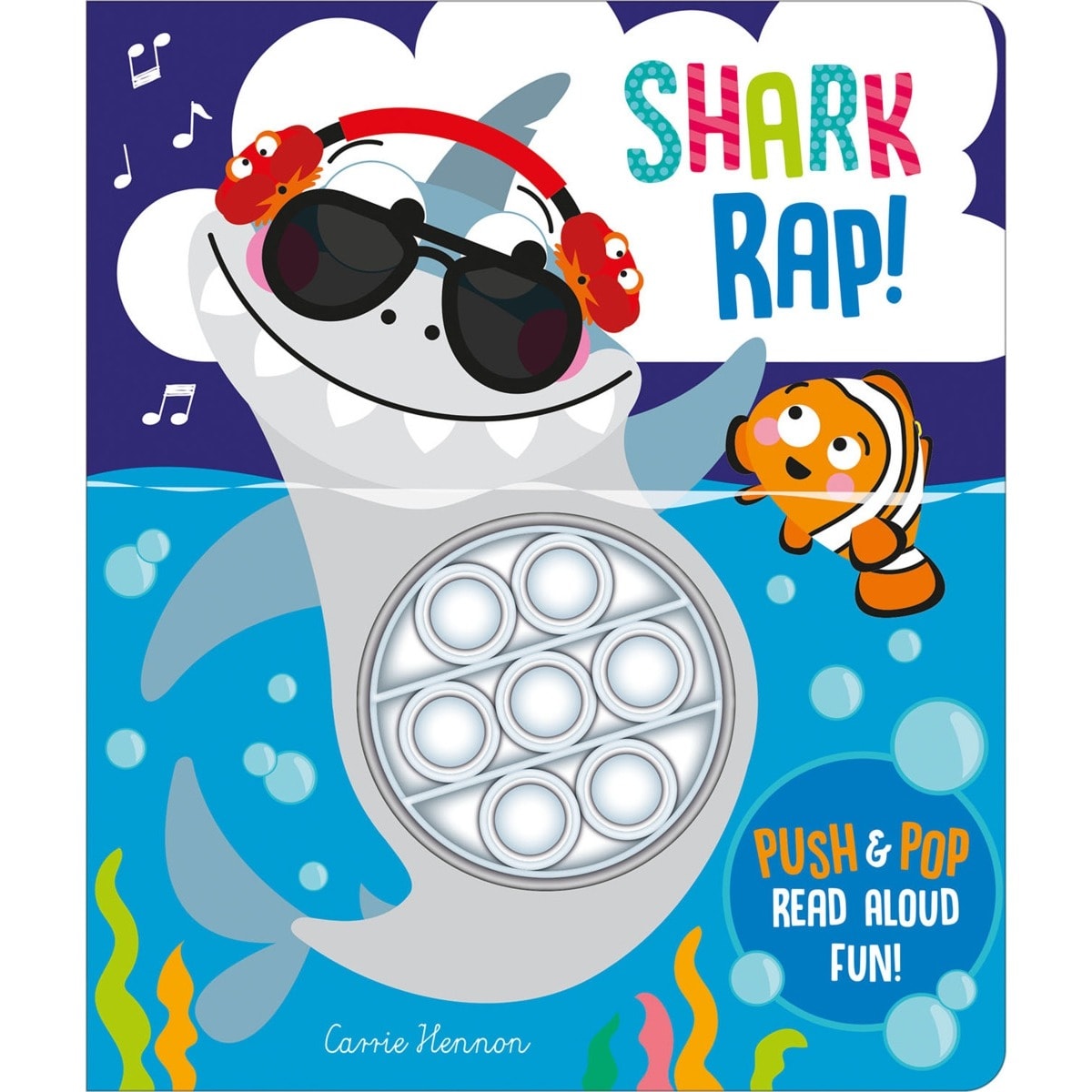 Shark Rap! Push \u0026 Pop Read Aloud Fun 