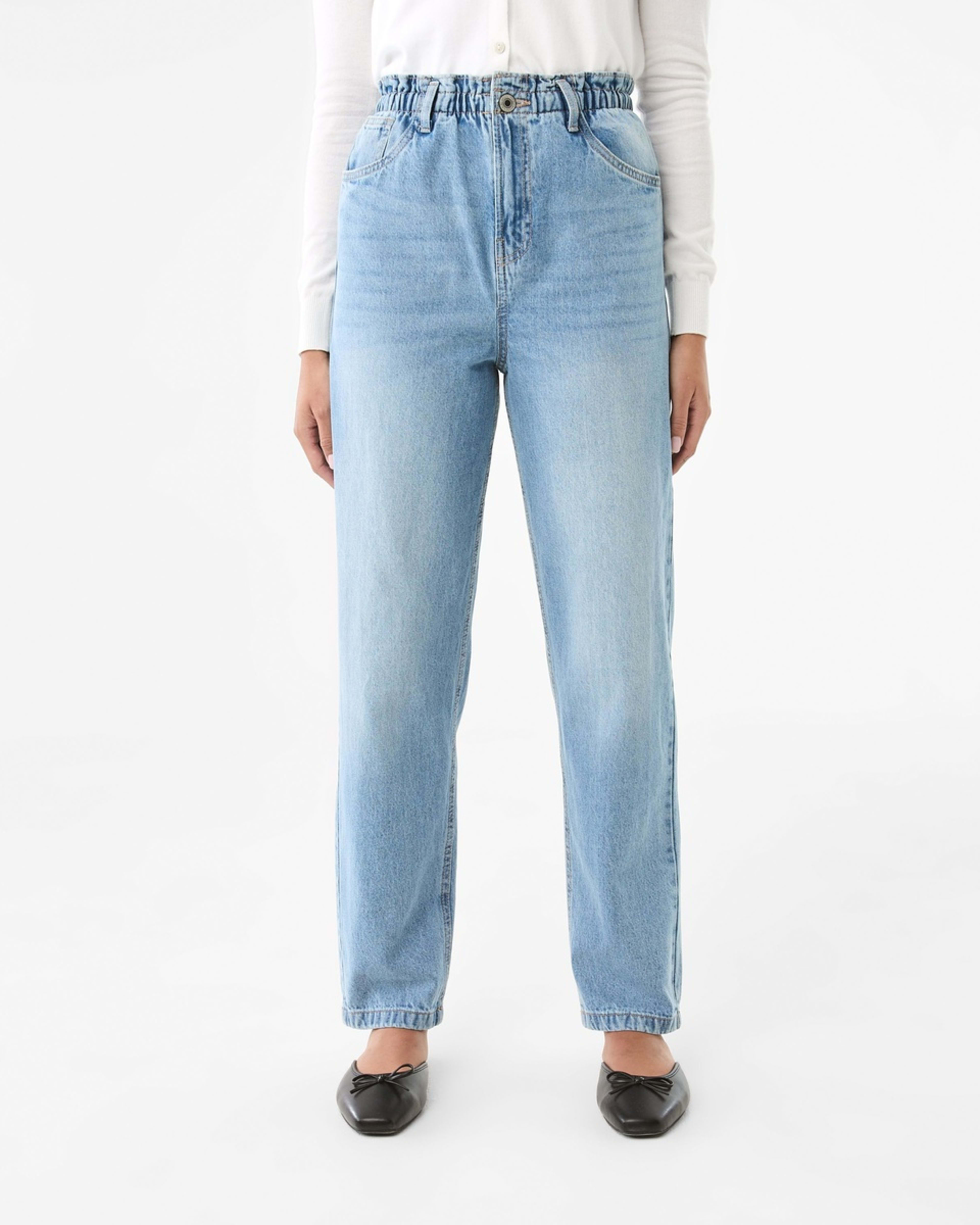 1 Paperbag Jeans Light Wash