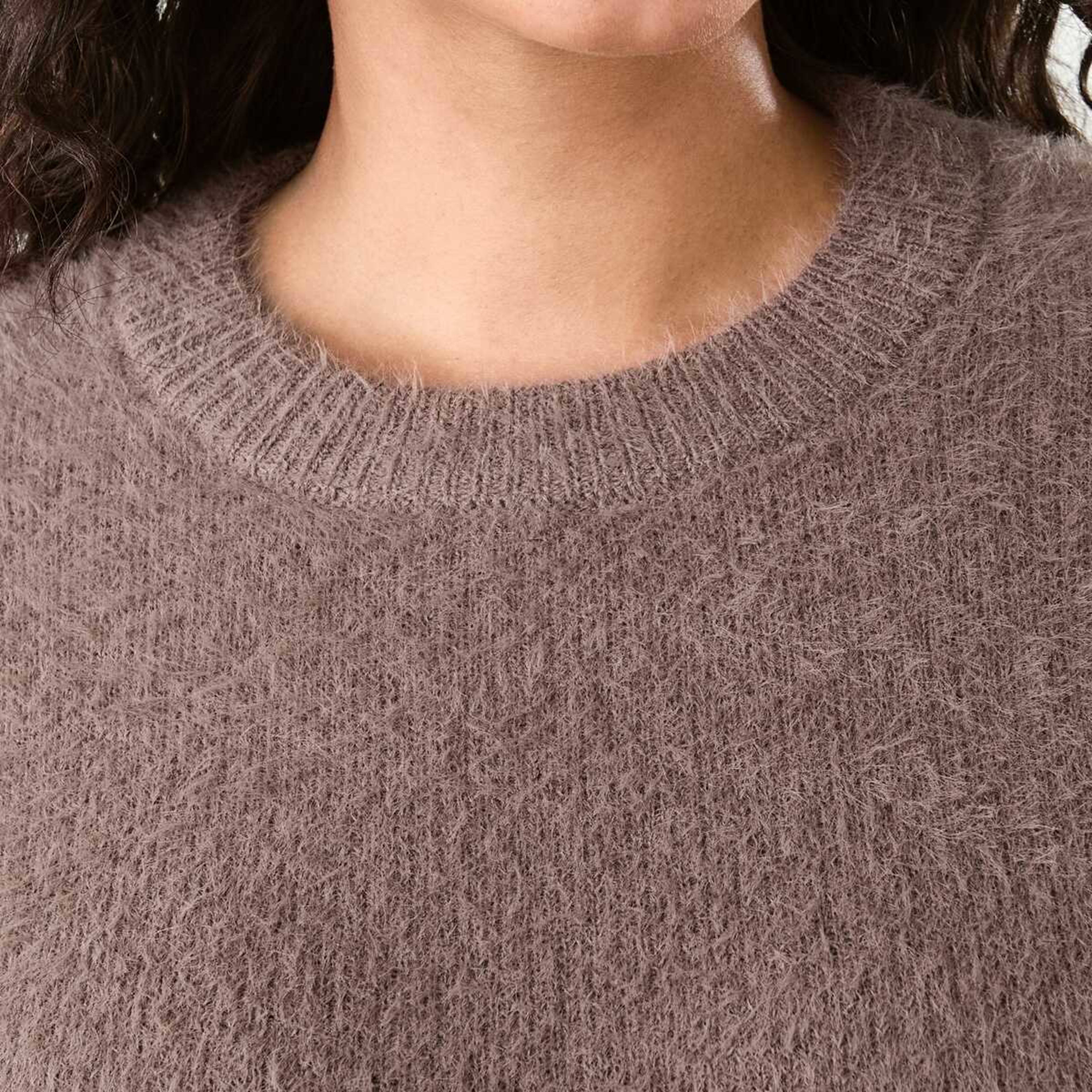 5 Eyelash Jumper Taupe Brn, 5 of 6