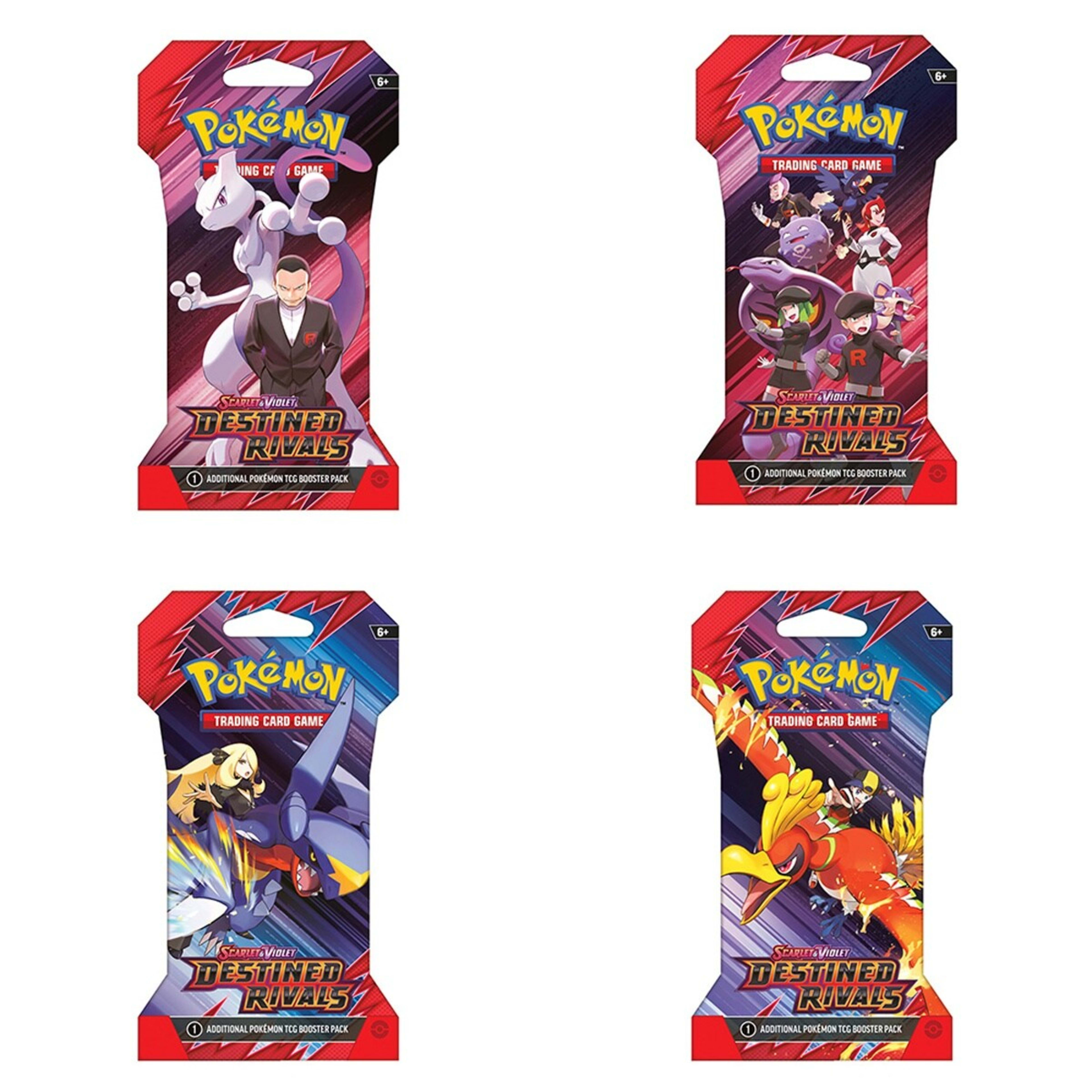 1 Pokemon Trading Card Game: Scarlet & Violet Destined Rivals Blister Pack - Assorted