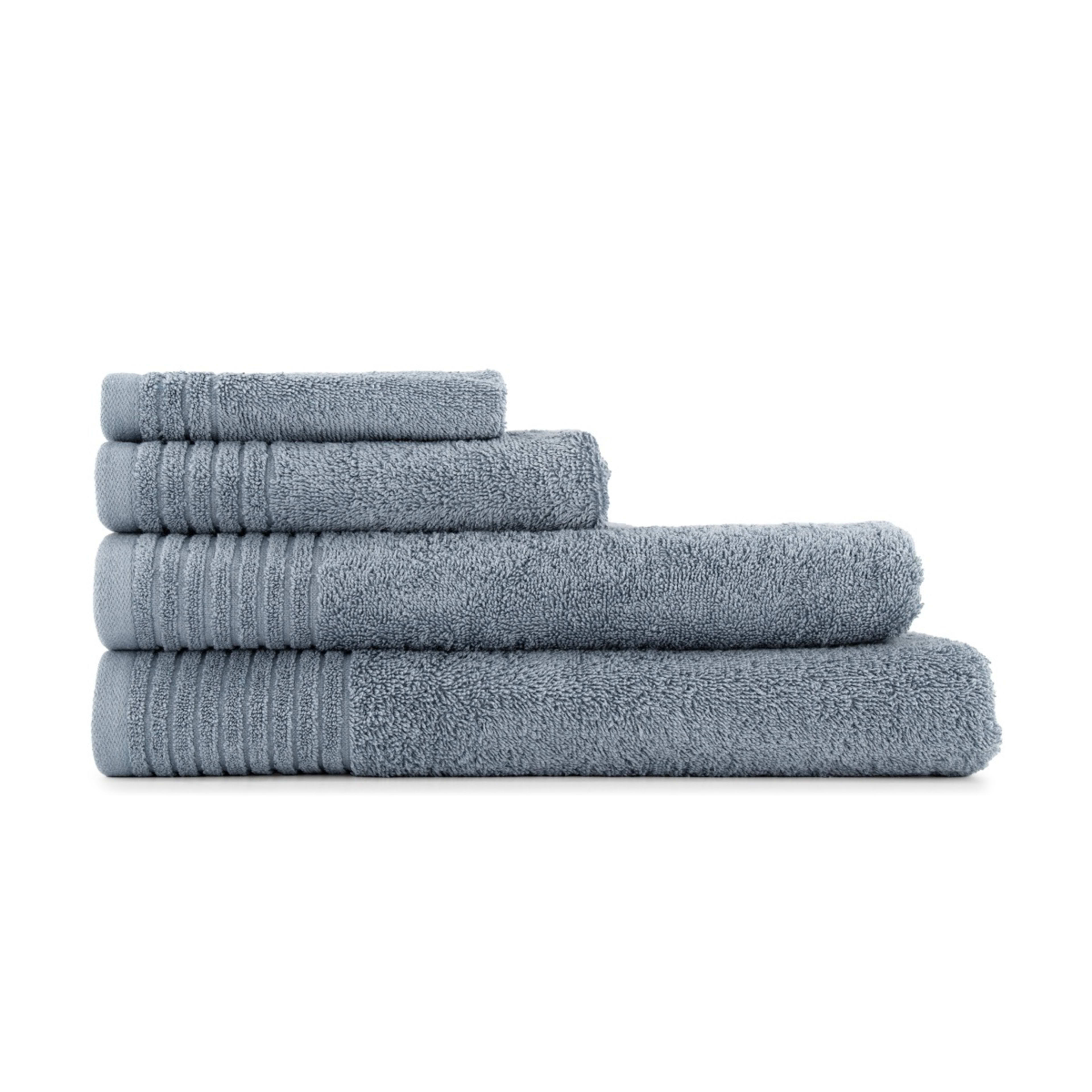 6 Edan Cotton Bath Sheet - Blue, 6 of 6