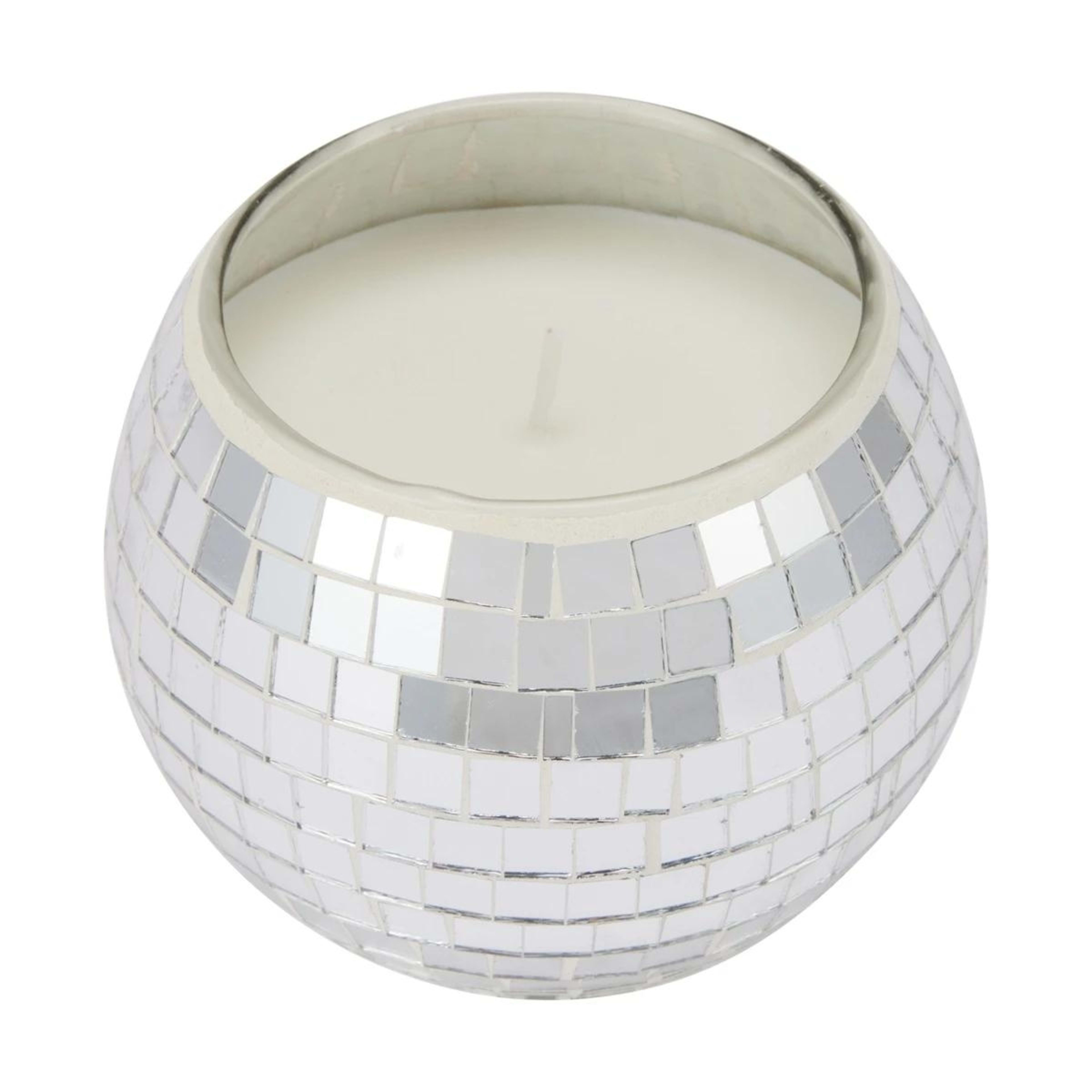 2 Orange and Violet Disco Mirror Fragrant Candle, 2 of 4