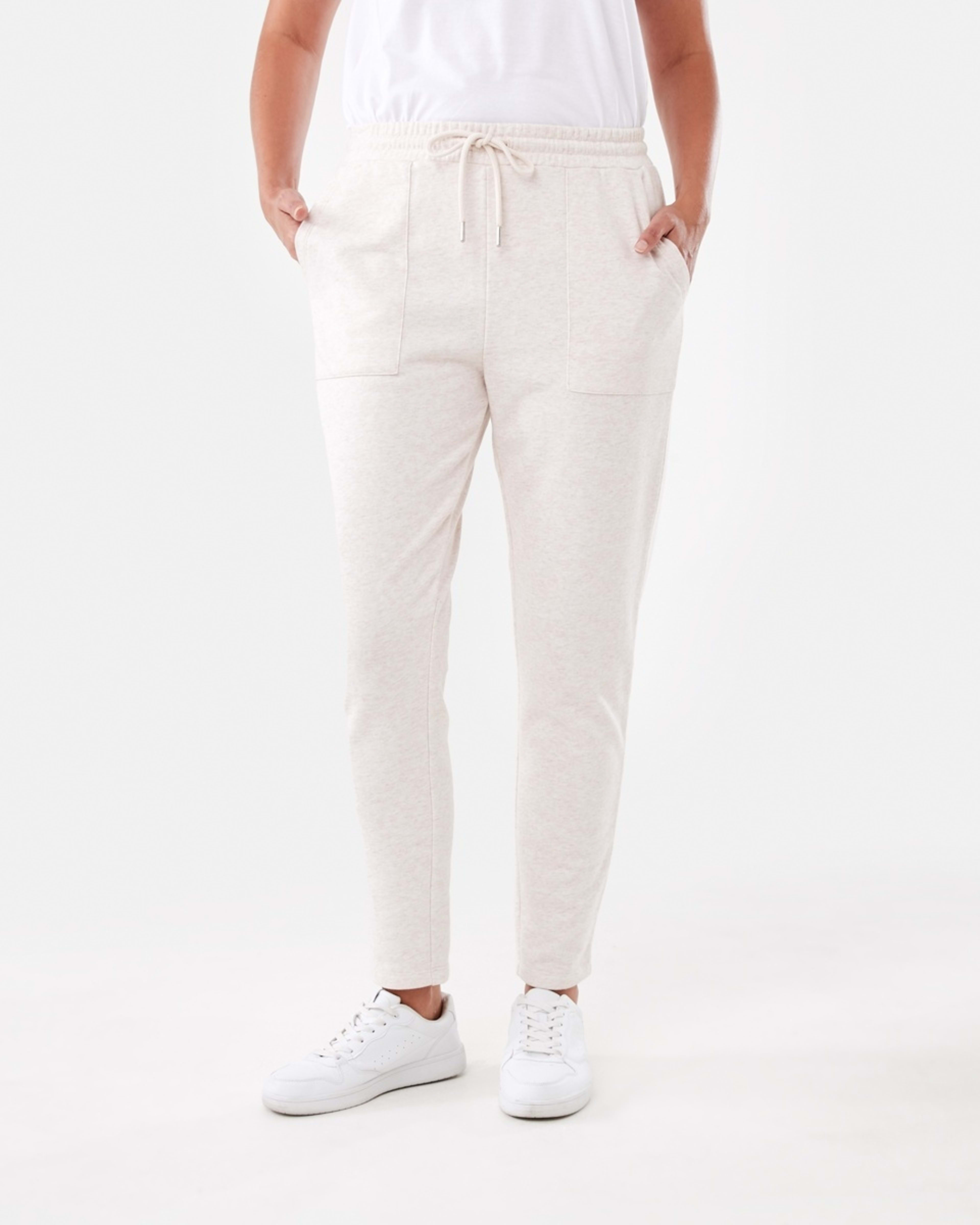 1 Straight Leg Trackpants Soft Bge, 1 of 5