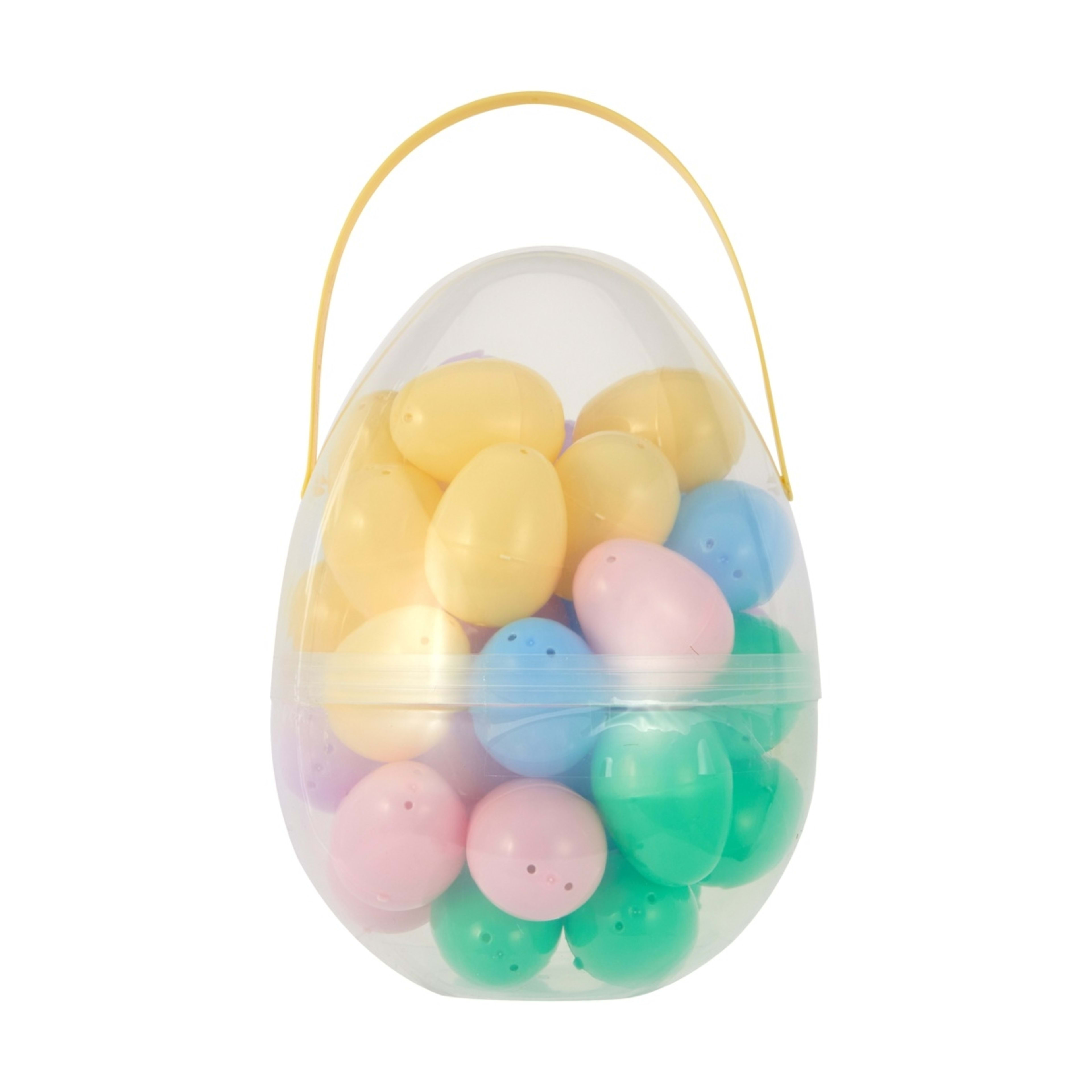 1 40 Pack Easter Hunt Eggs Bucket, 1 of 6