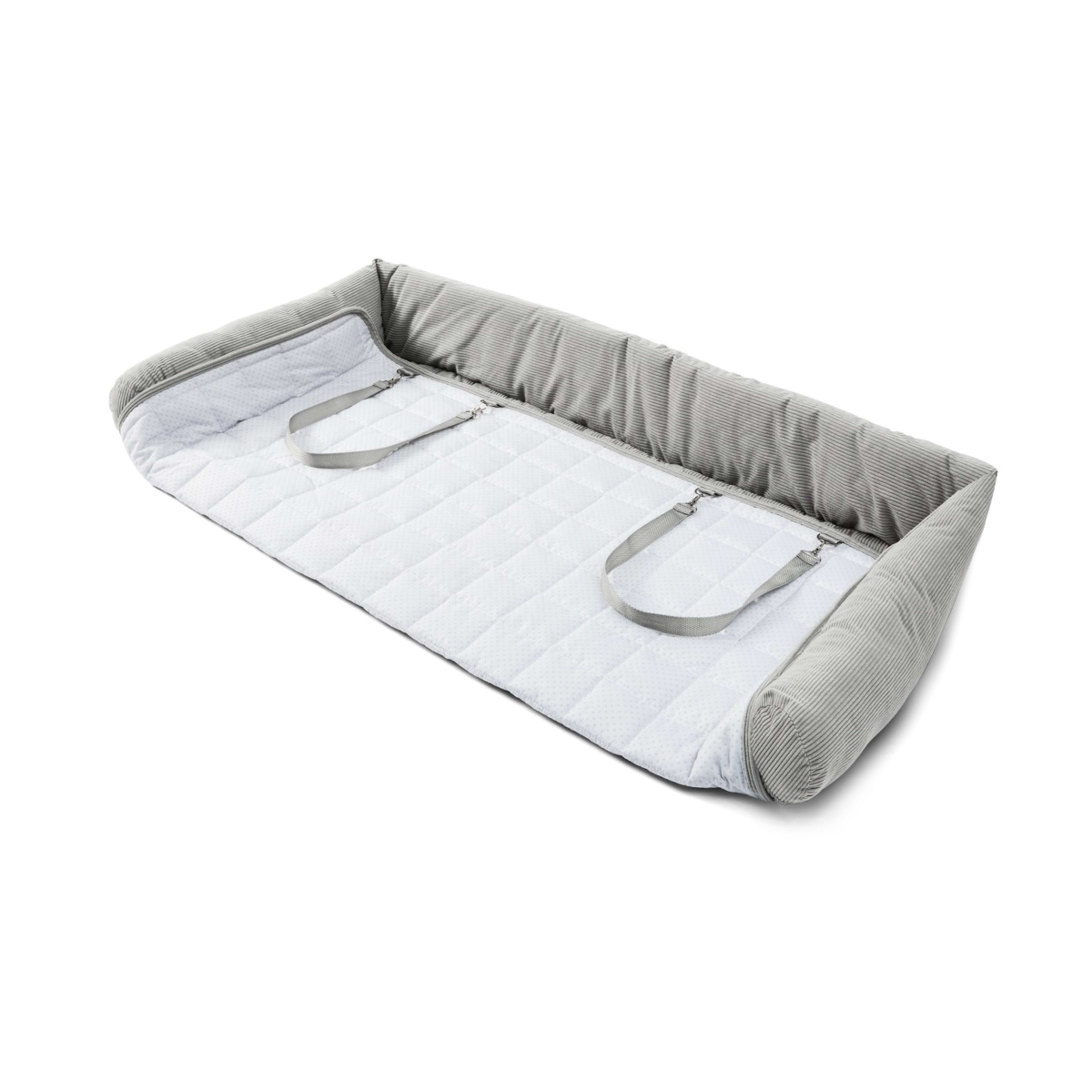 4 Pet Corduroy Couch Topper - Double Bed, Grey, 4 of 9