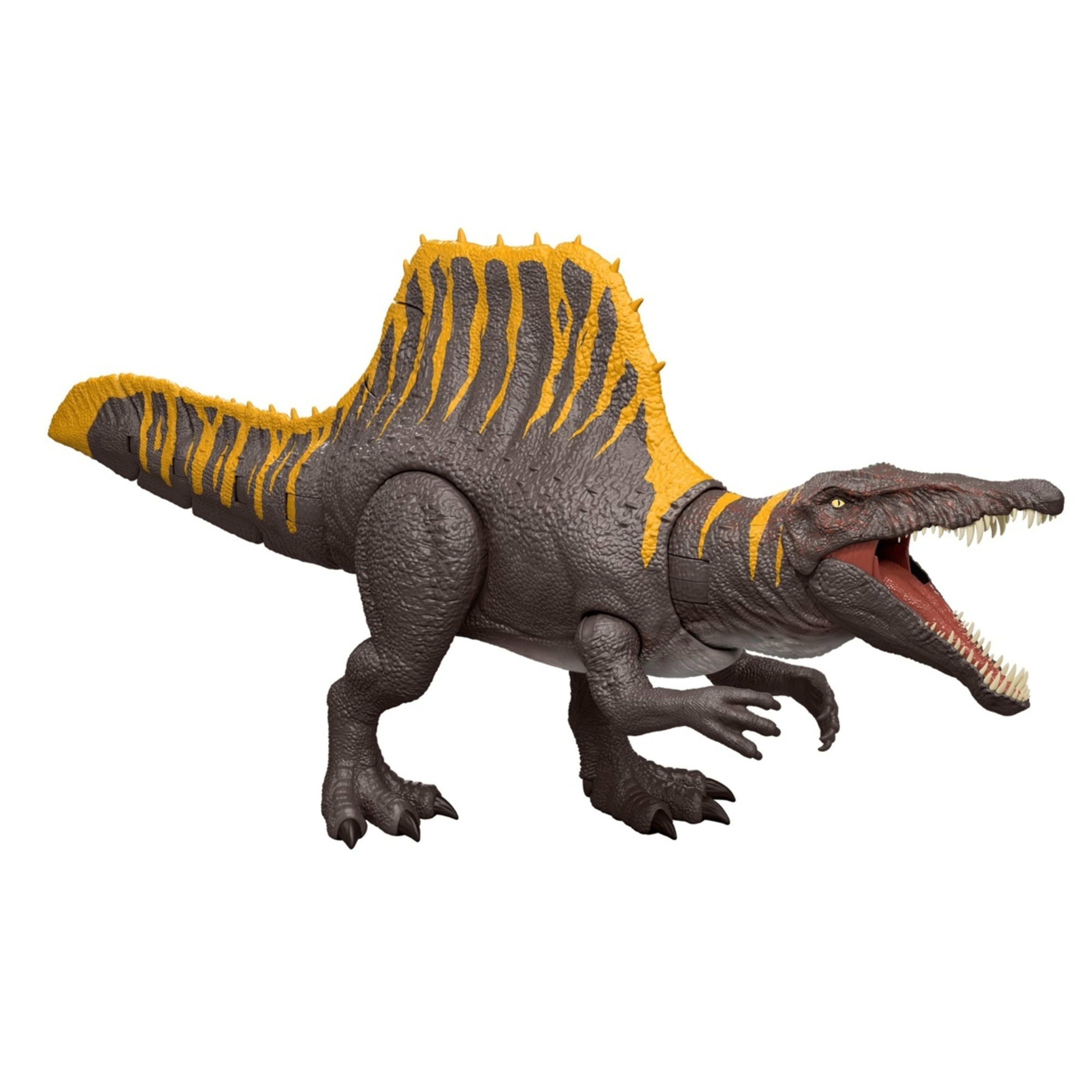 2 Jurassic World Rebirth Tail Thrasher Spinosaurus Action Figure, 2 of 7