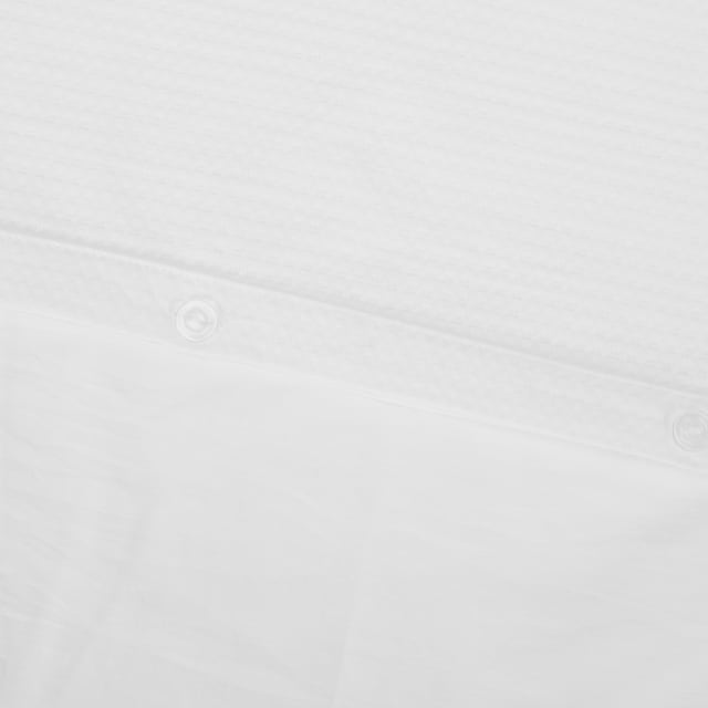 Waffle Cotton Quilt Cover Set Super King, White Kmart