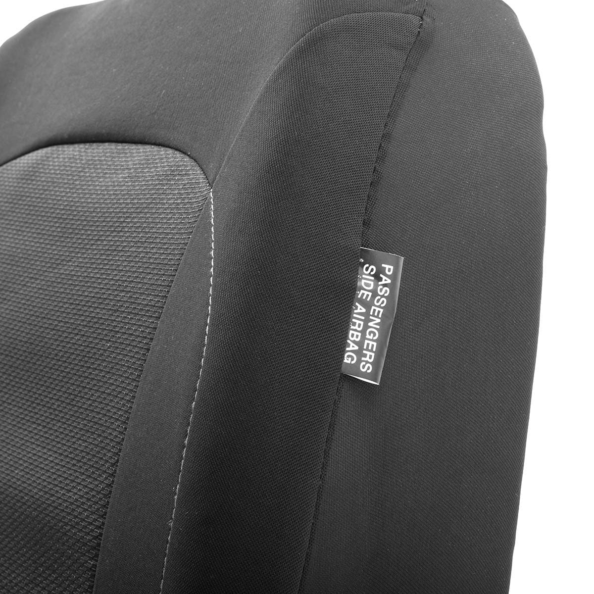 3 Pack Jacquard Seat Covers Black Kmart NZ