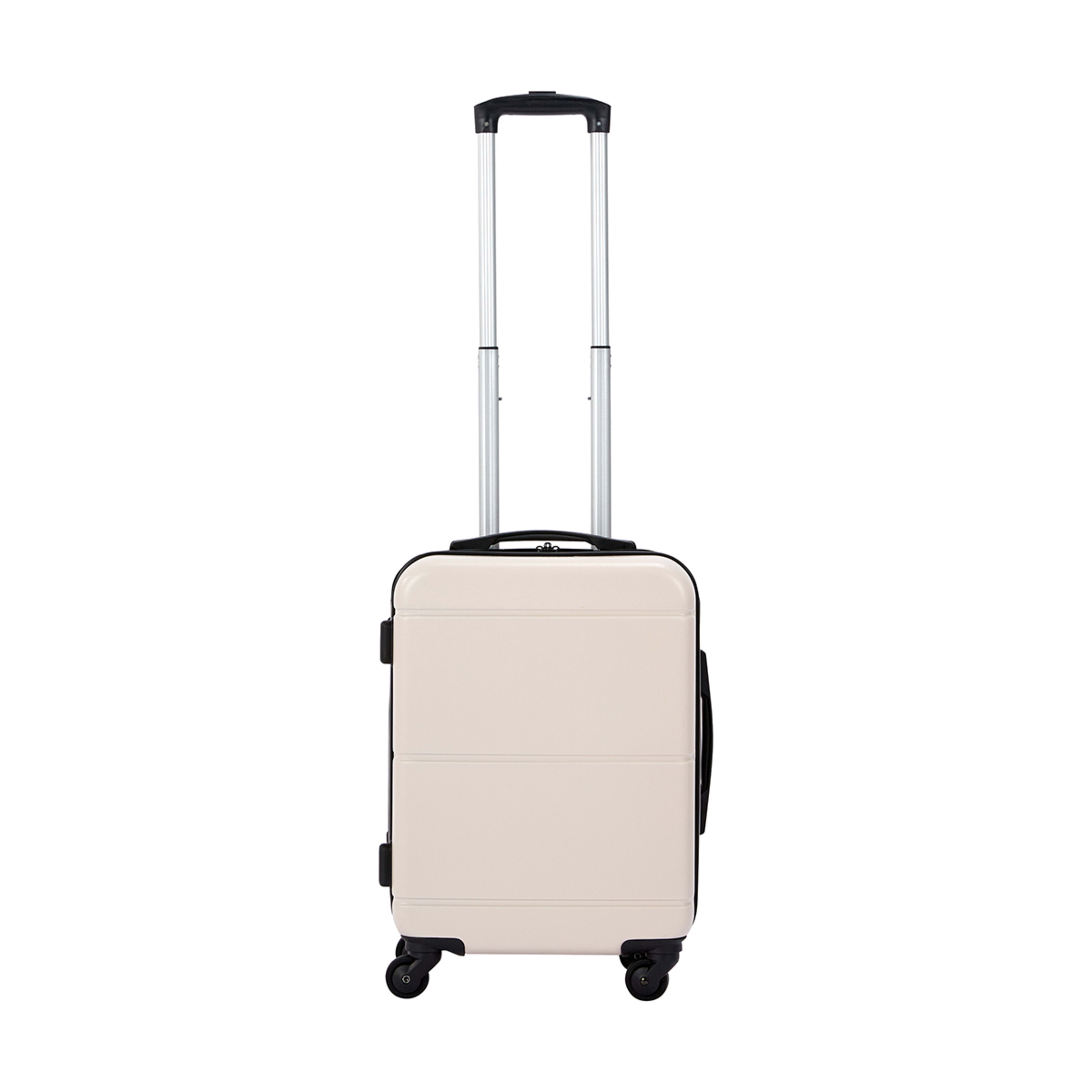 46cm Albany Hard Case 4 Wheels Taupe Kmart