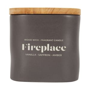 Fireplace Wood Lid Fragrant Ca