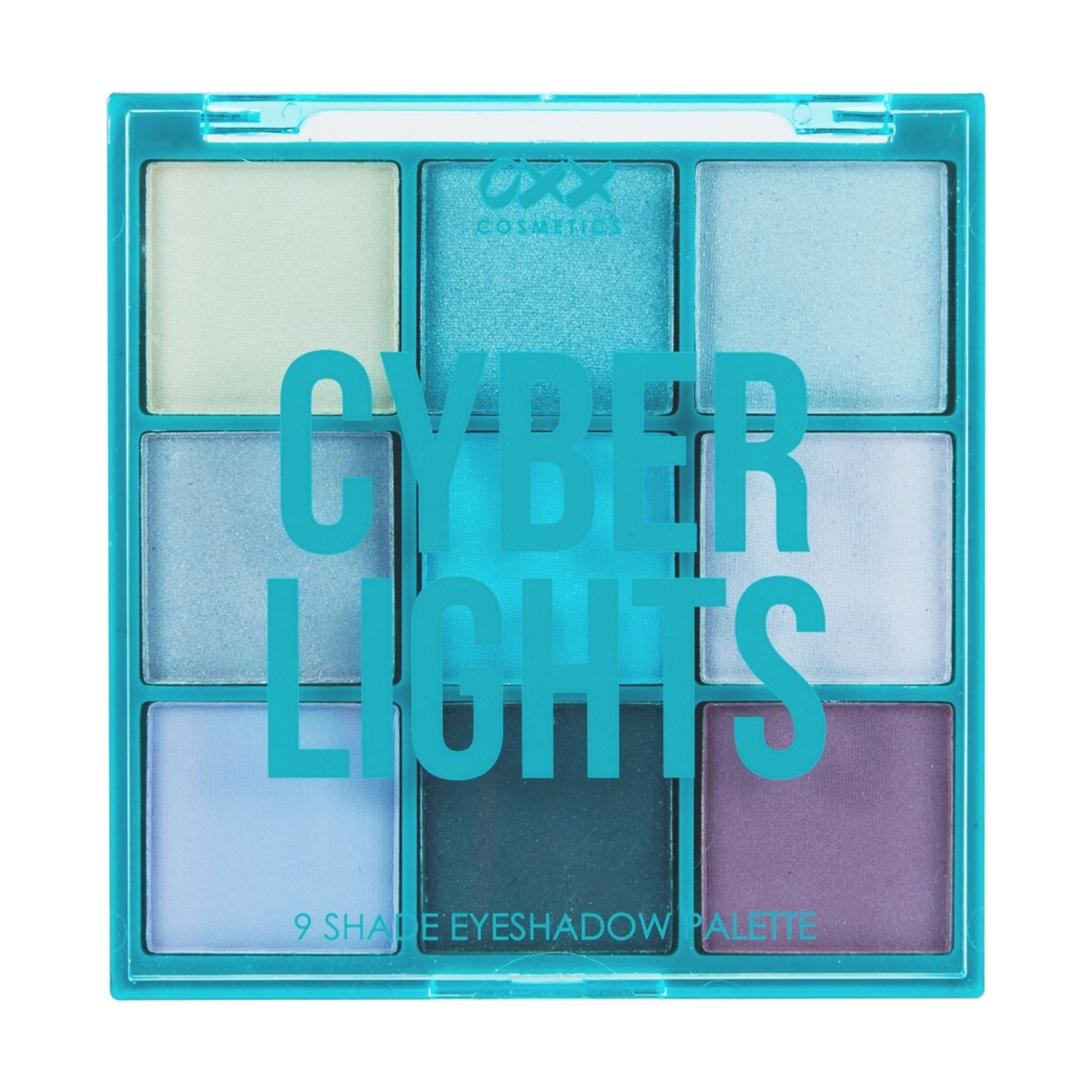 1 OXX Cosmetics 9 Shades Eyeshadow Palette - Cyber Lights