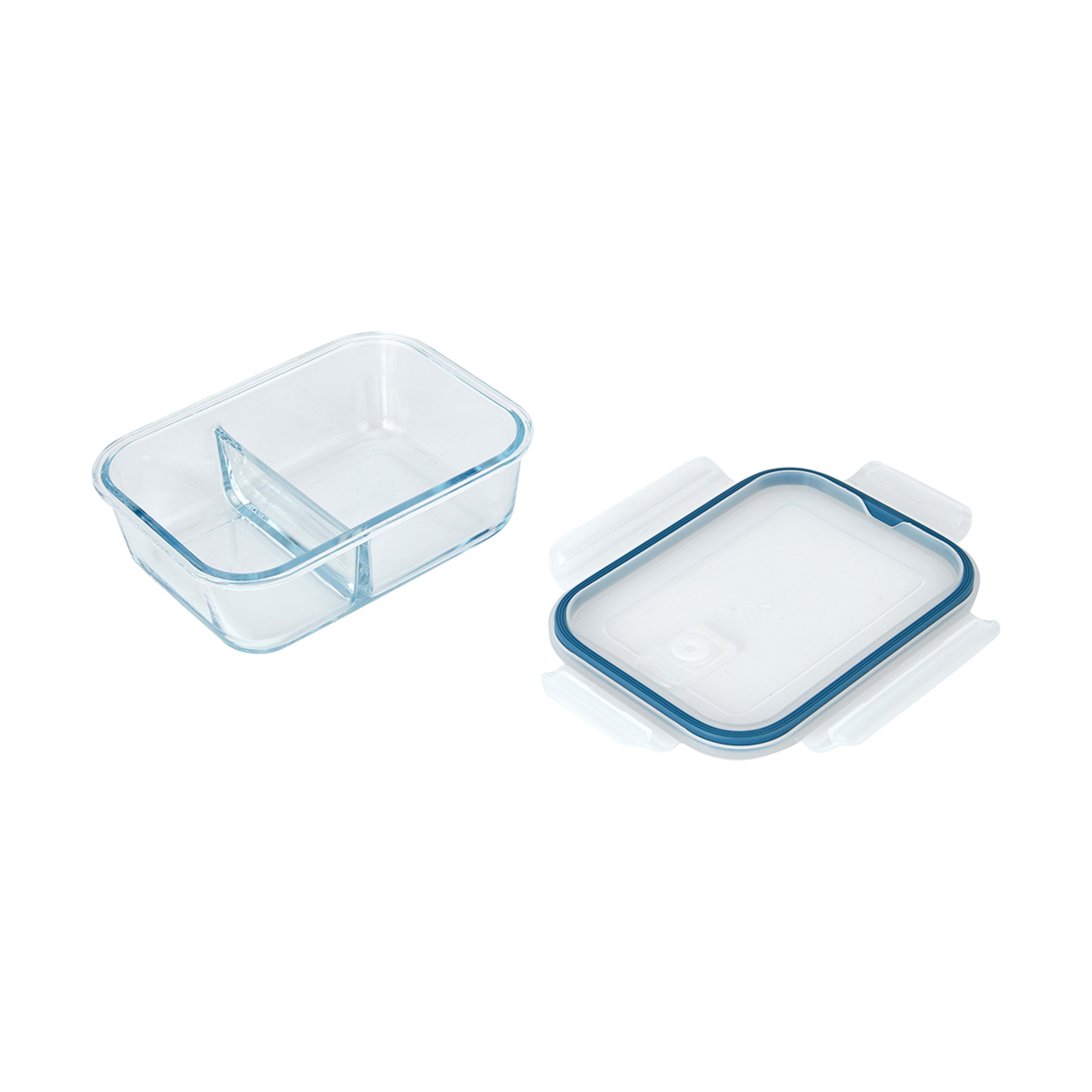 3 2 Compartment Glass Meal Prep Container, 3 of 4