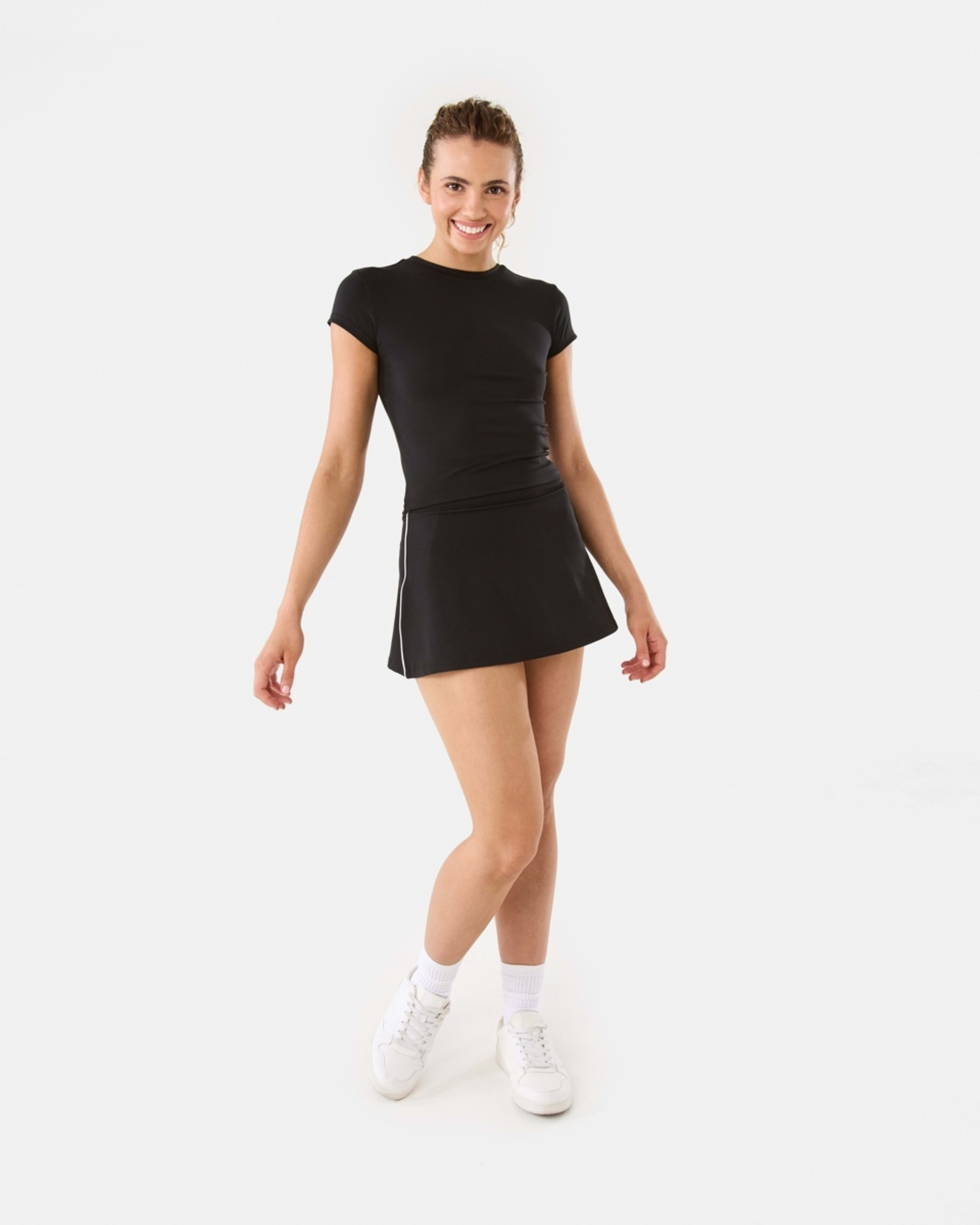 2 Active Womens Core Summer Skort BLACK, 2 of 7