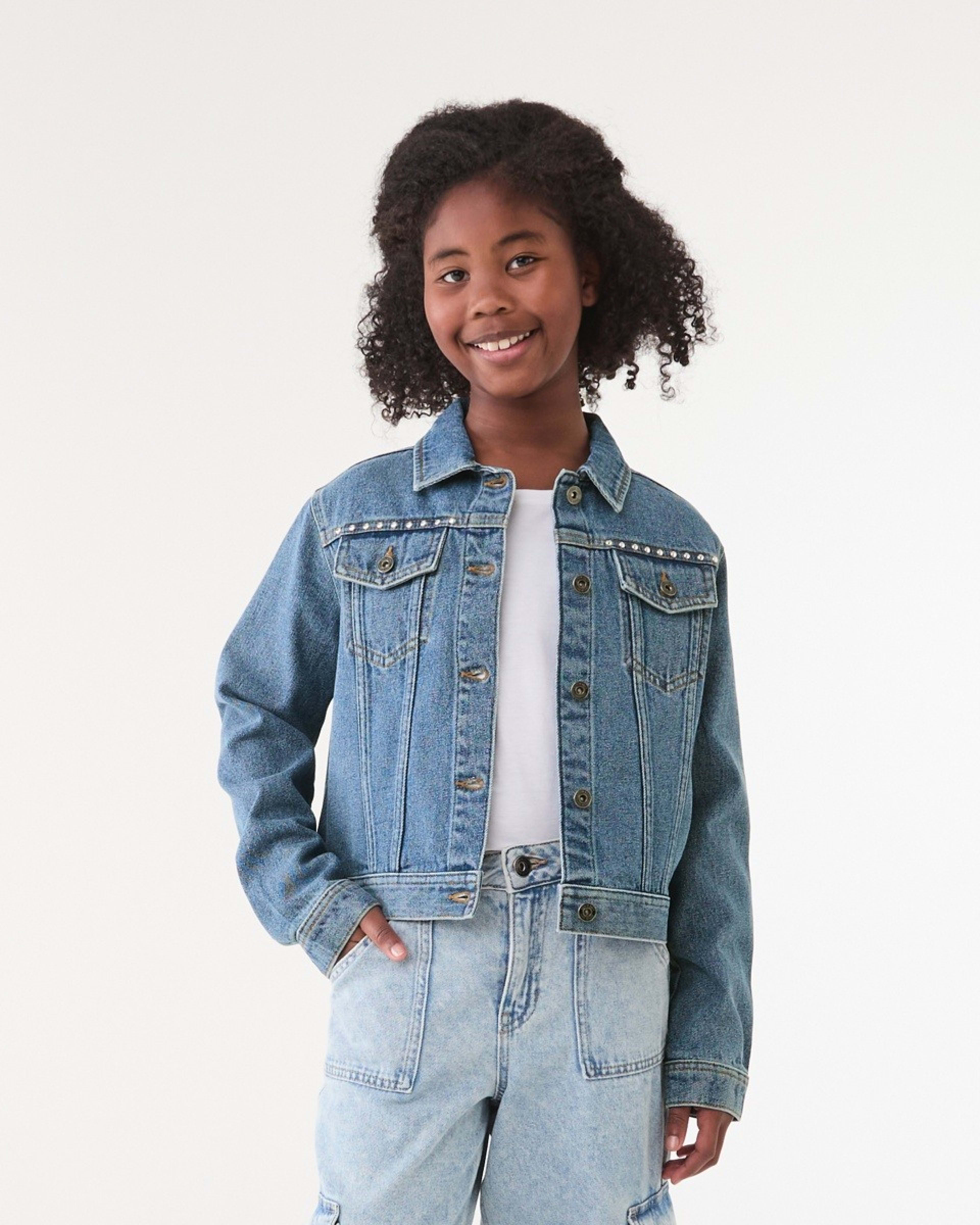 1 Denim Jacket LIGHT WASH, 1 of 7