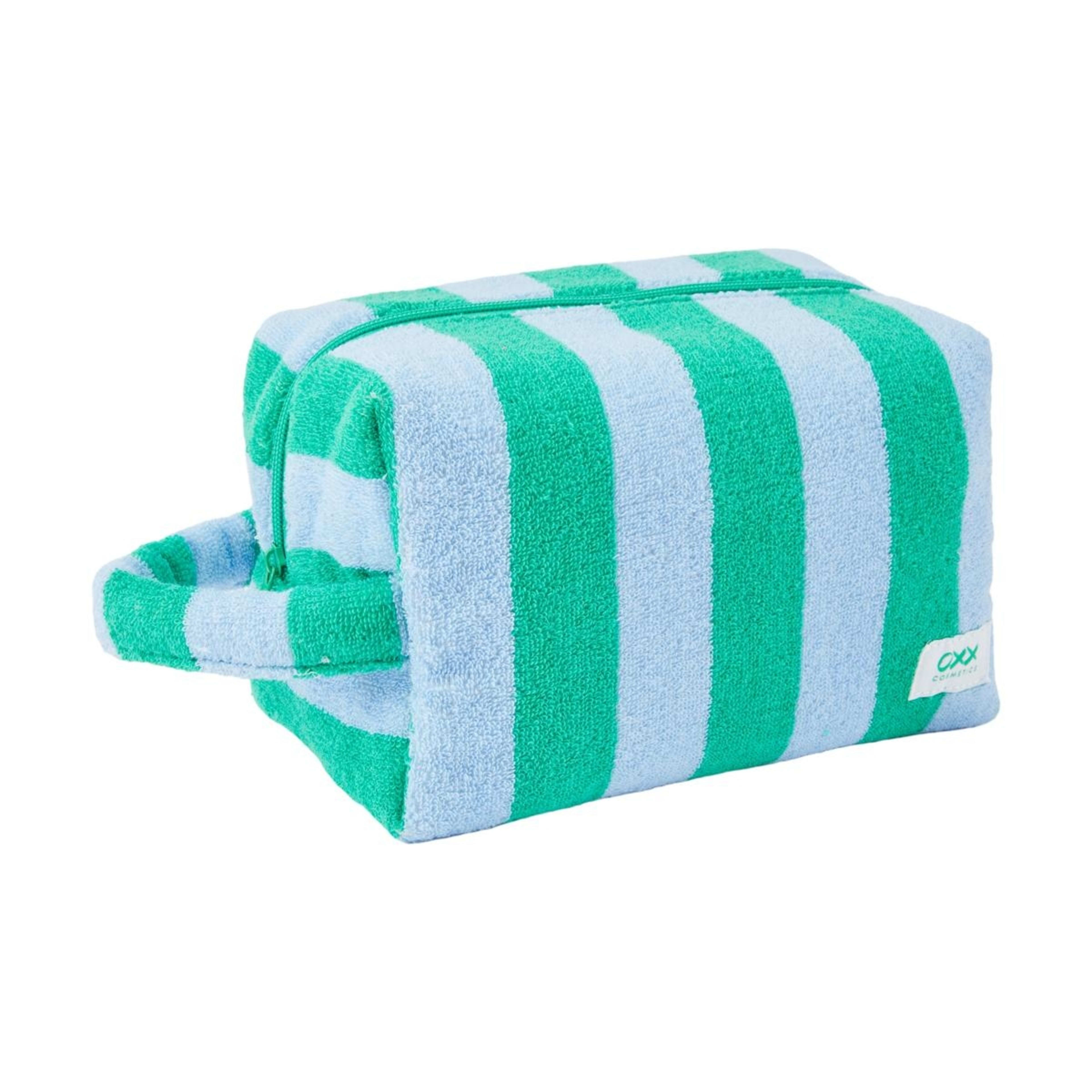 1 OXX Cosmetics Makeup Bag - Green and Blue