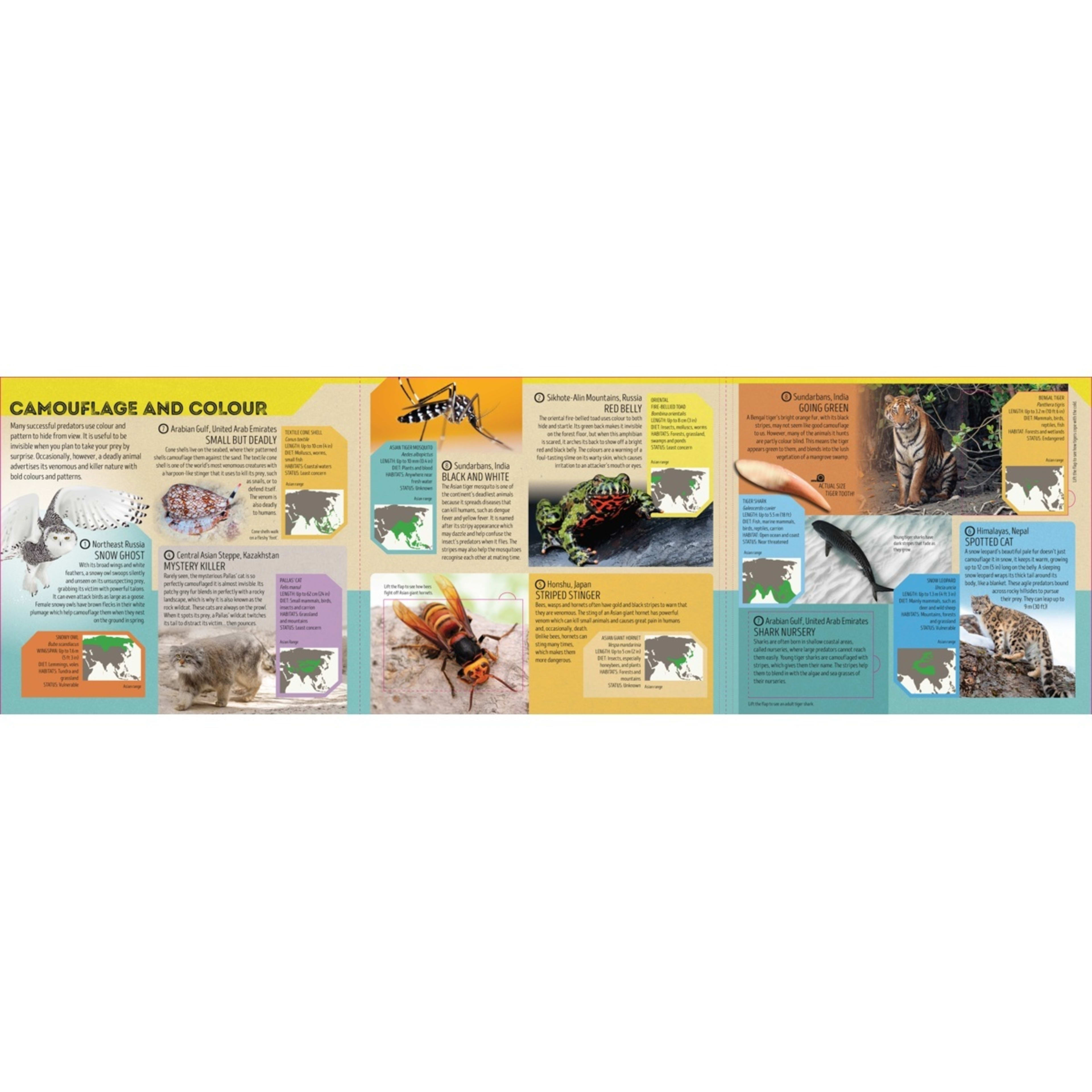 5 Lonely Planet Kids Deadly Animal Atlas by Camilla de la Bedoyere - Book, 5 of 5