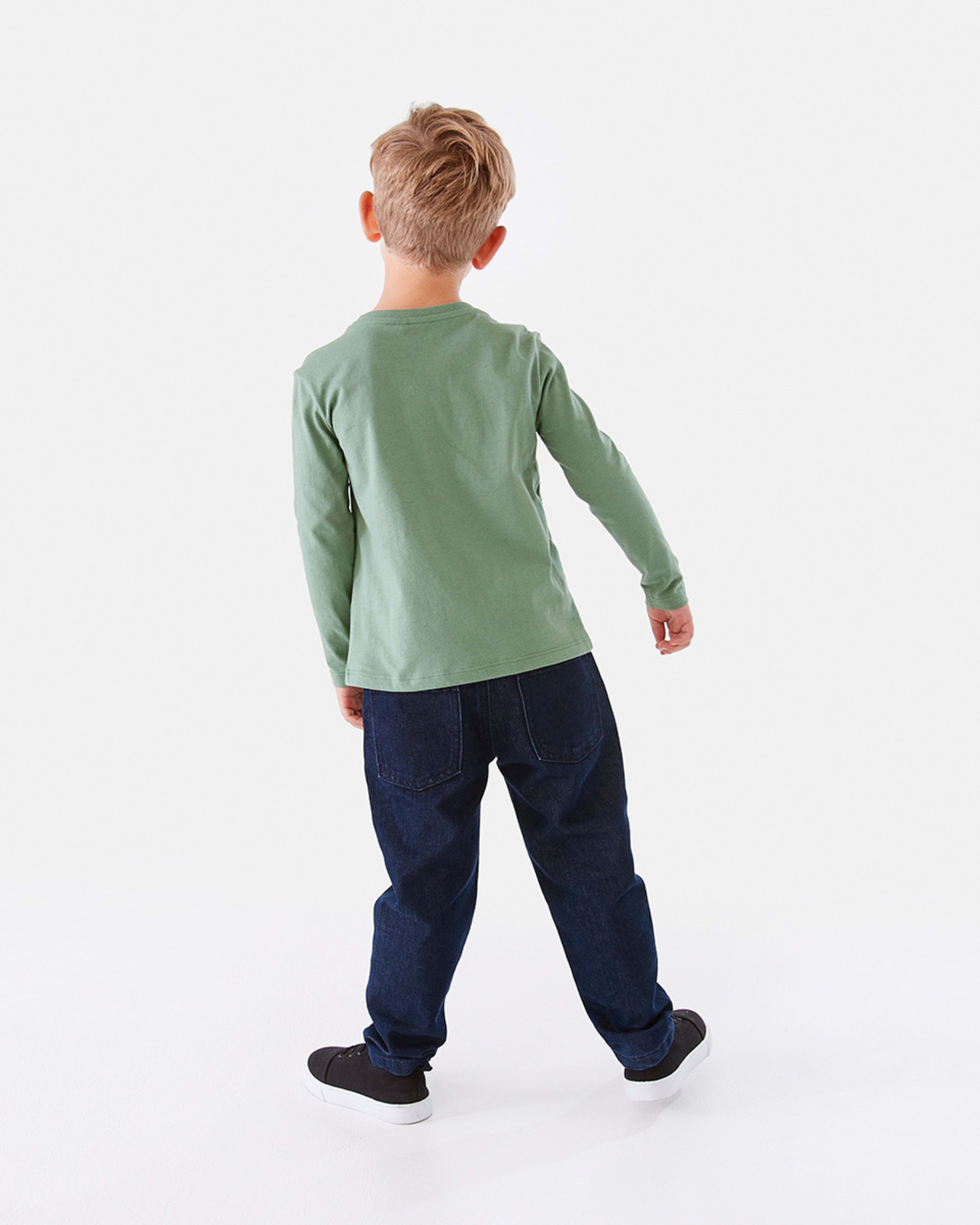 6 Long Sleeve Print T-shirt Bambo Ride, 6 of 8