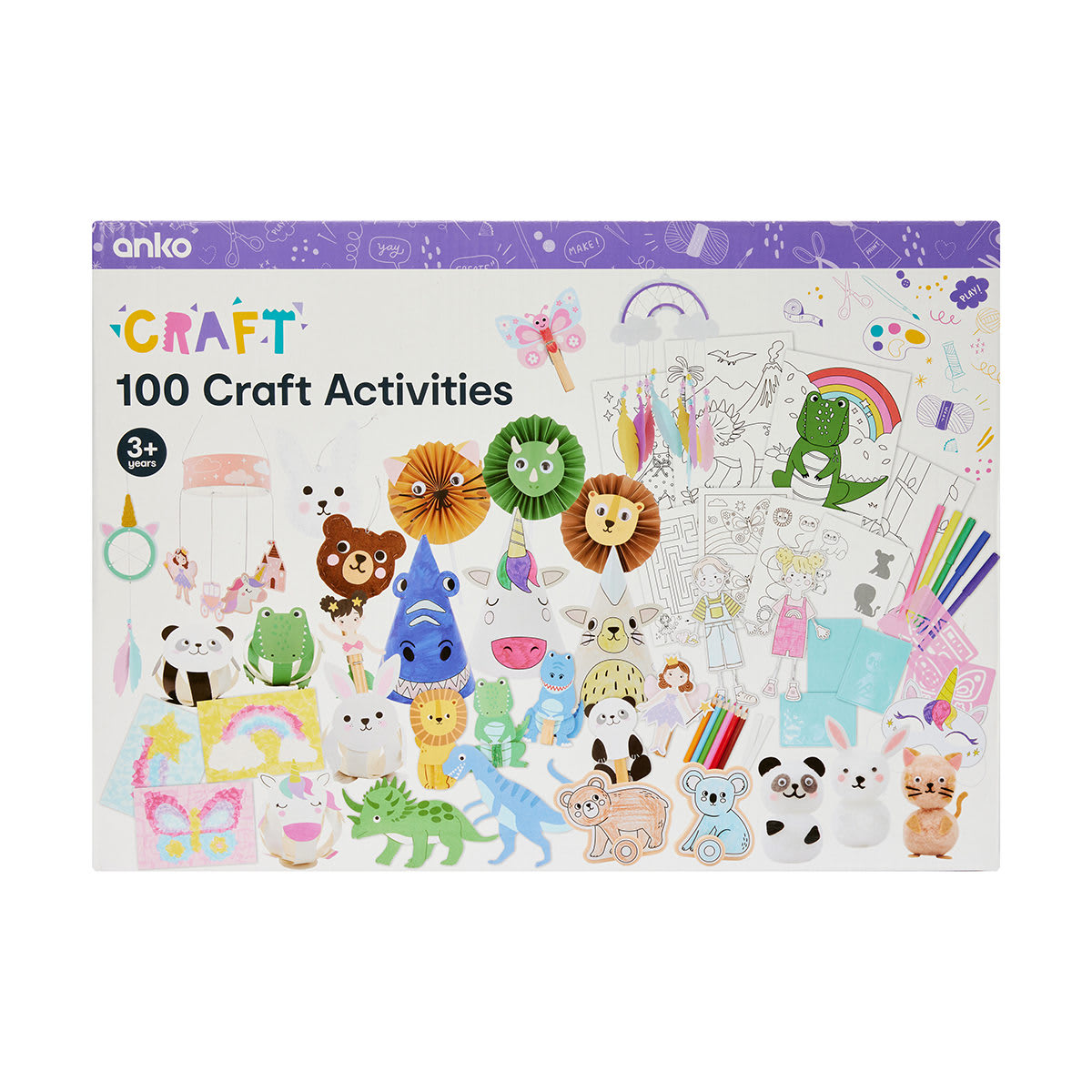 100 Craft Activities Kmart