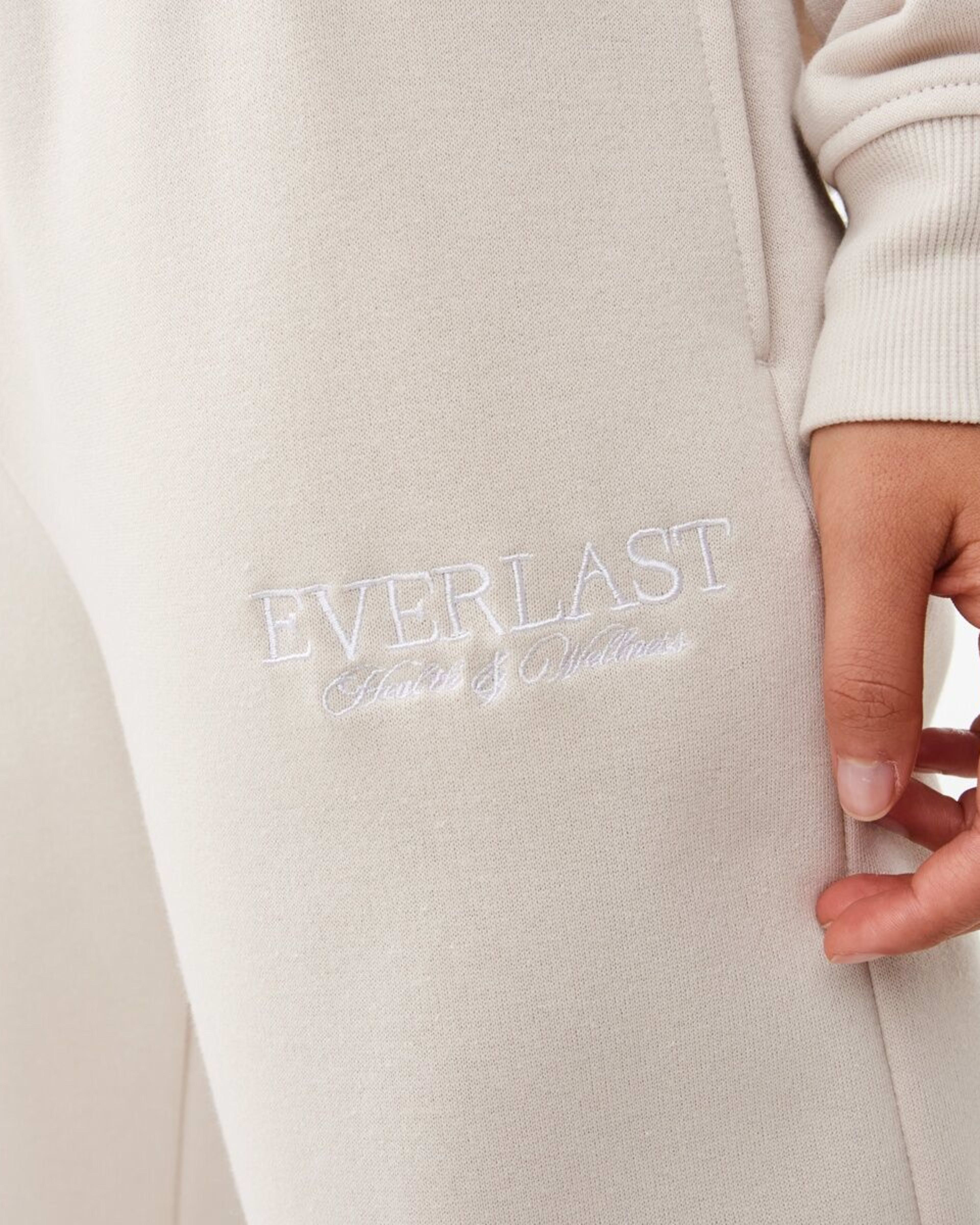 6 Everlast Womens Street Trackpants Cool Beige, 6 of 7