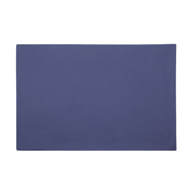 2 Pack 180 Thread Count Standard Pillowcases Mid Blue Kmart