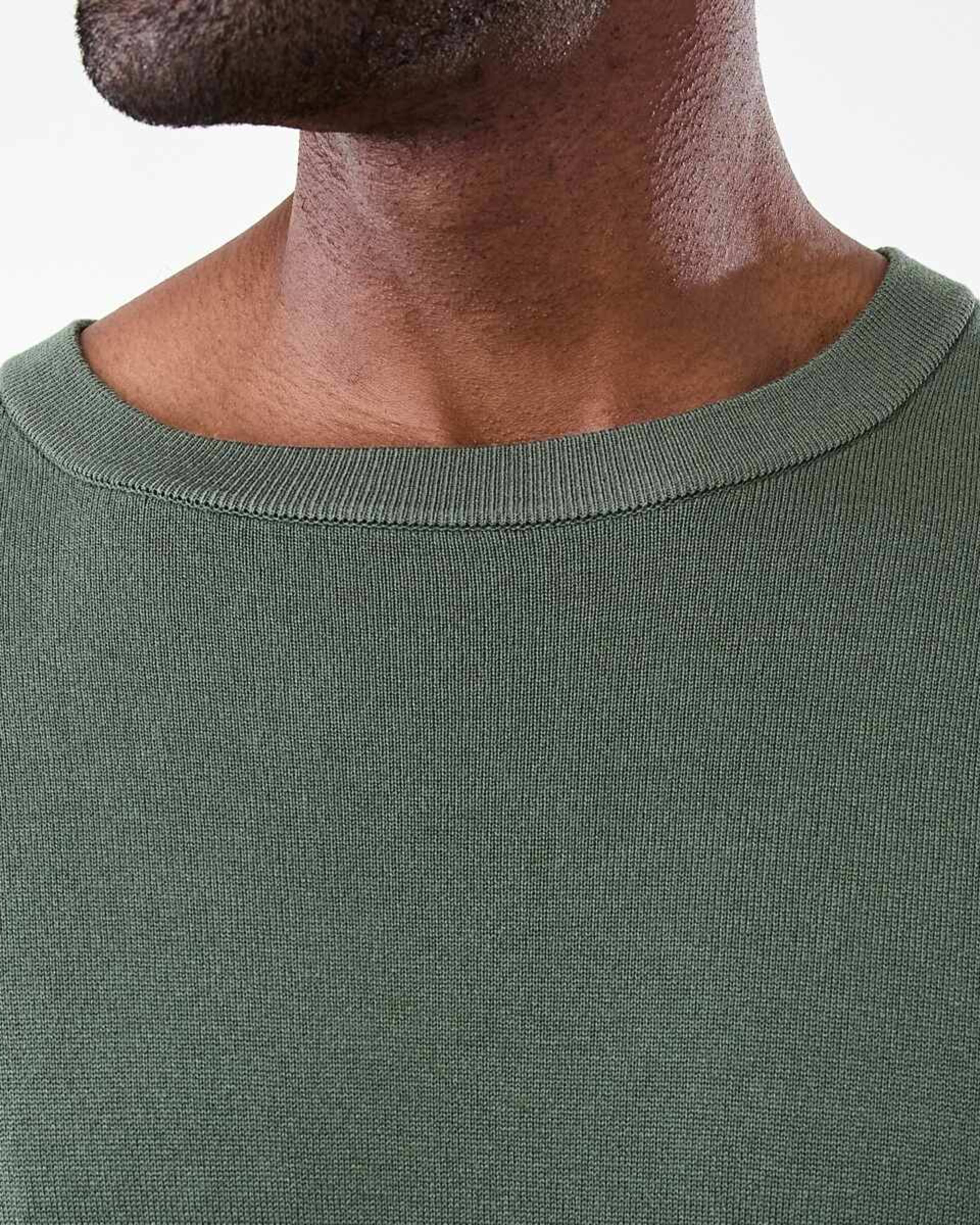 5 Core Crew Neck Knit Jumper Grn Laurel, 5 of 5