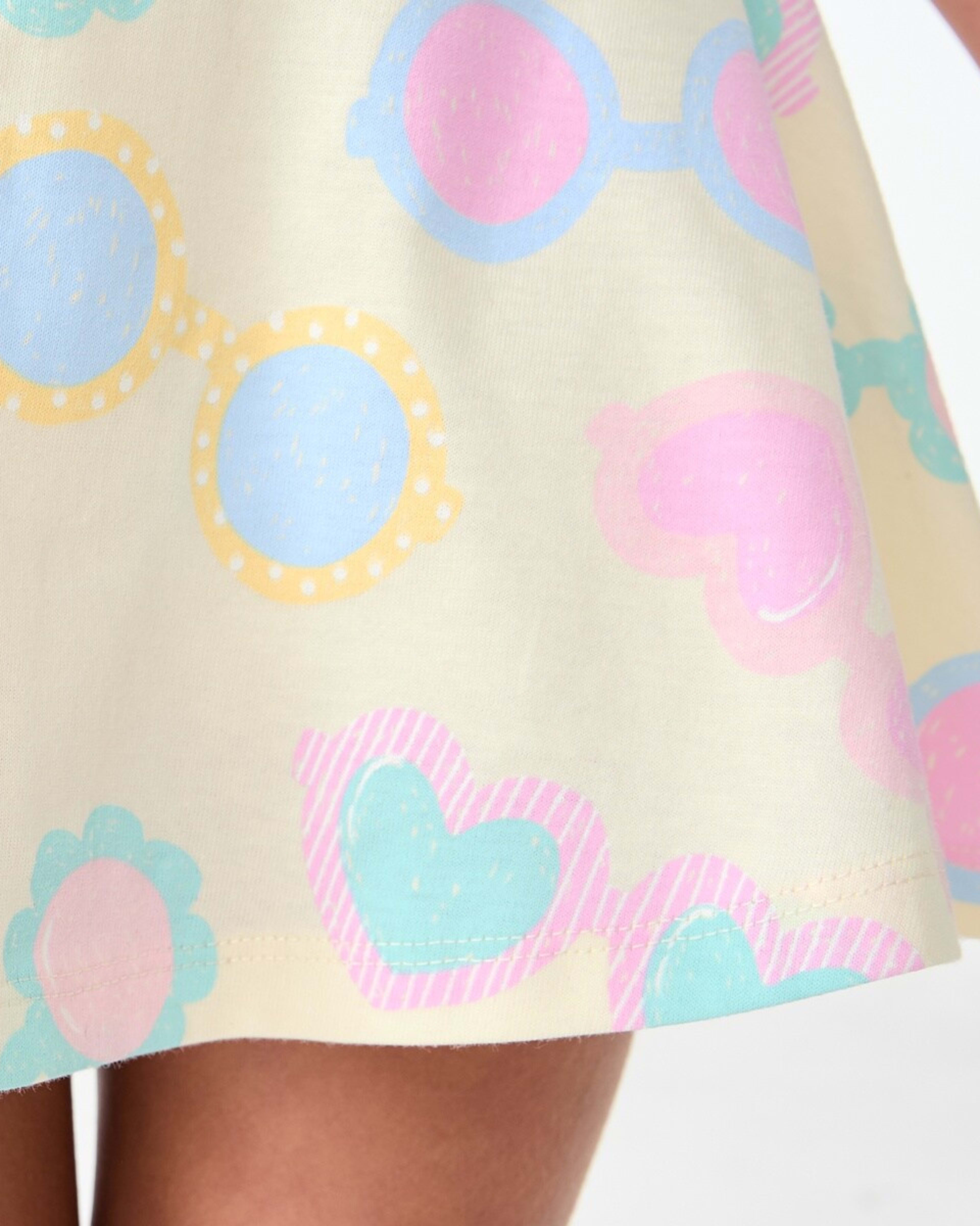 4 Knit Skort SHADES OF FUN PEAR SORBET, 4 of 6