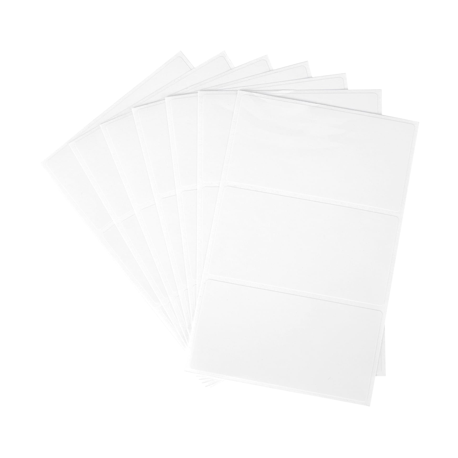 21 Pack Rectangle Labels Kmart