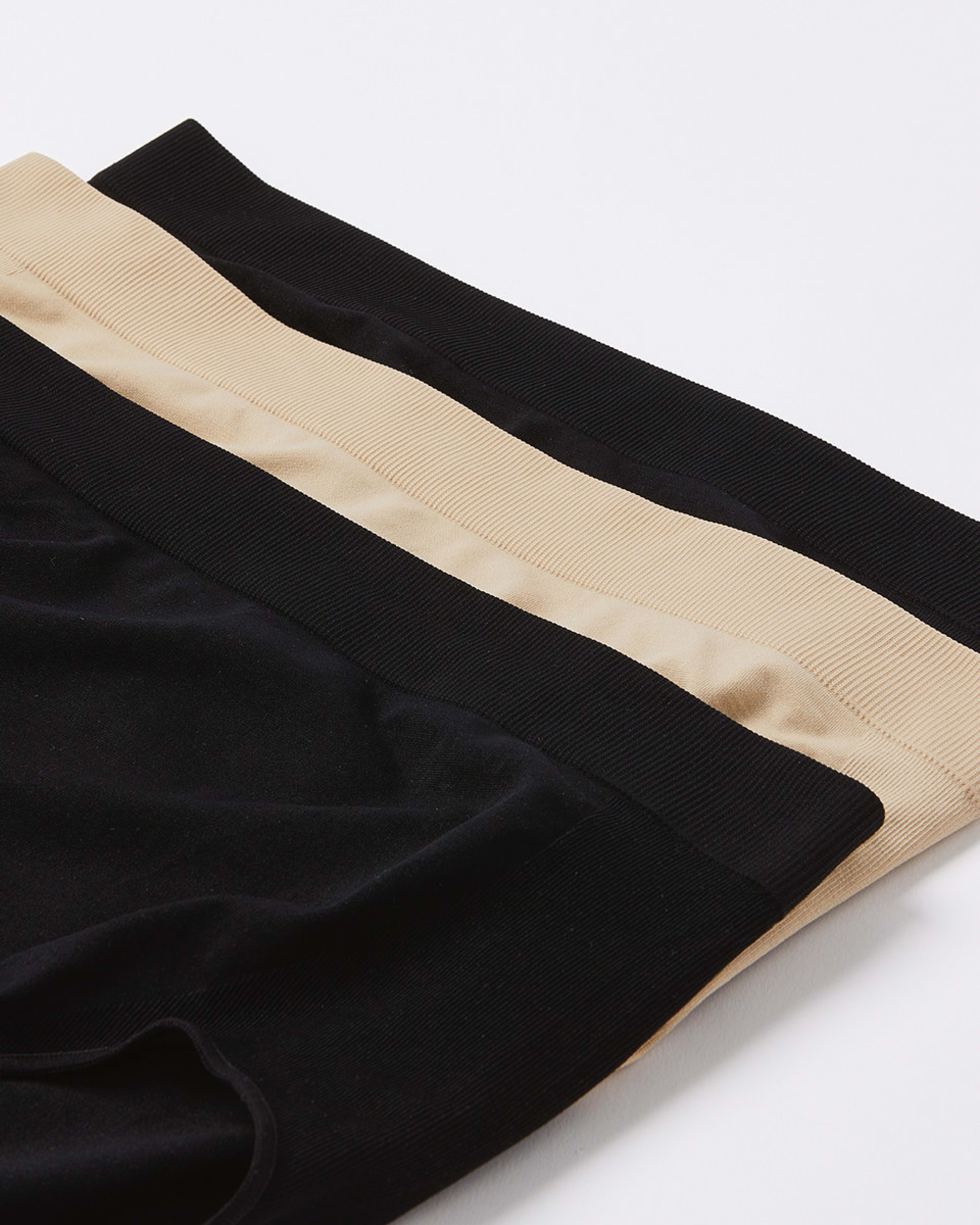 2 3 Pack Maternity Seamfree Over Bump Briefs BLACK, SOFT SAND BEIGE, BLACK, 2 of 8