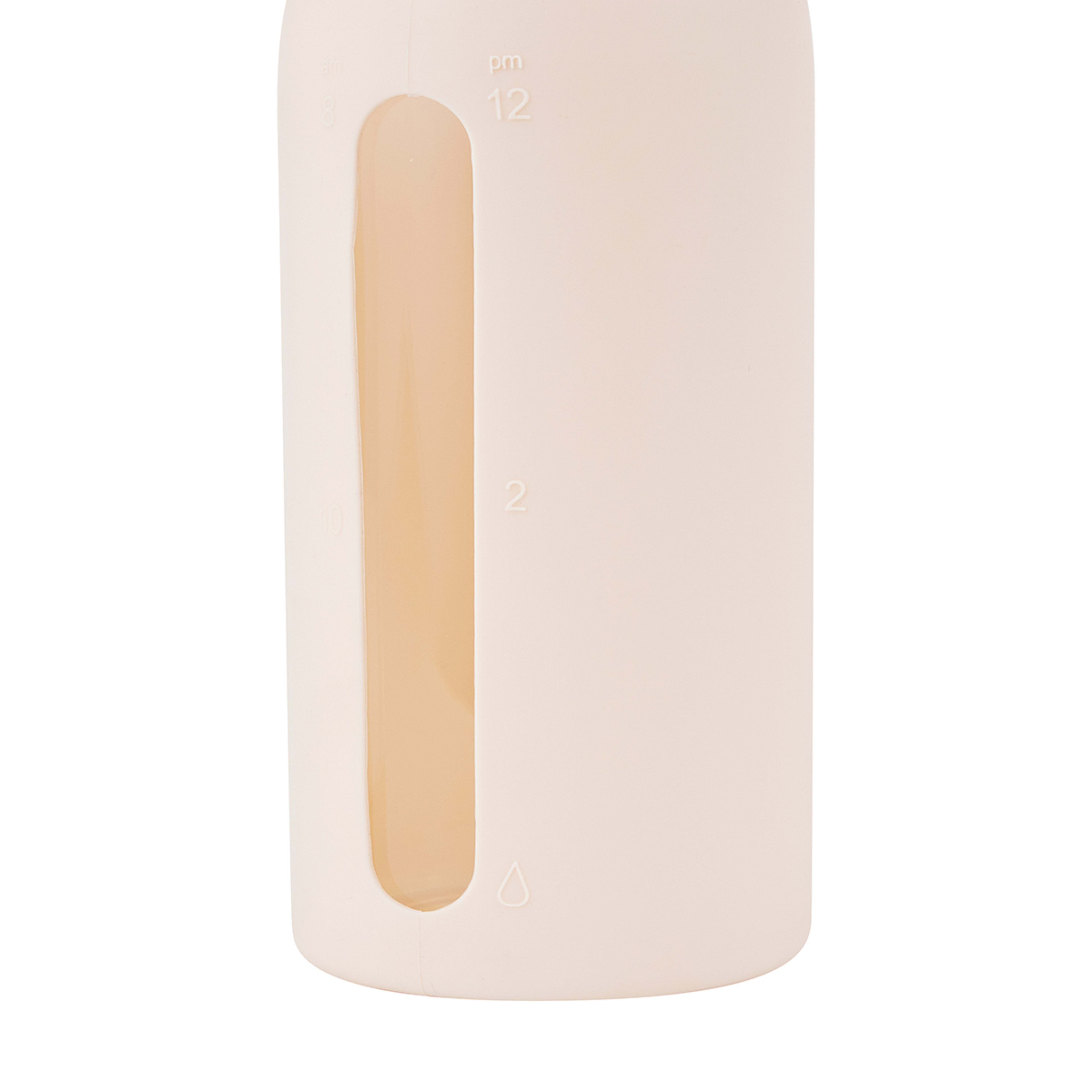 5 800ml Oatmeal Glass Bottle with Silicone Wrap, 5 of 6