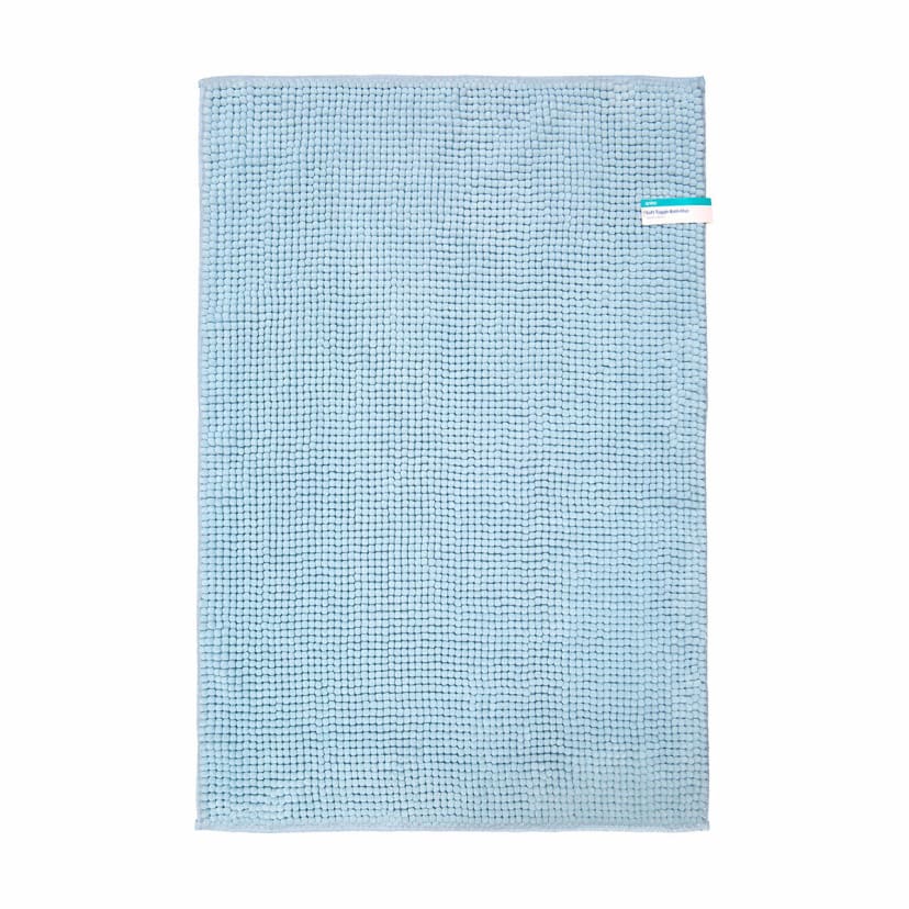 Soft Toggle Bath Mat Blue Kmart
