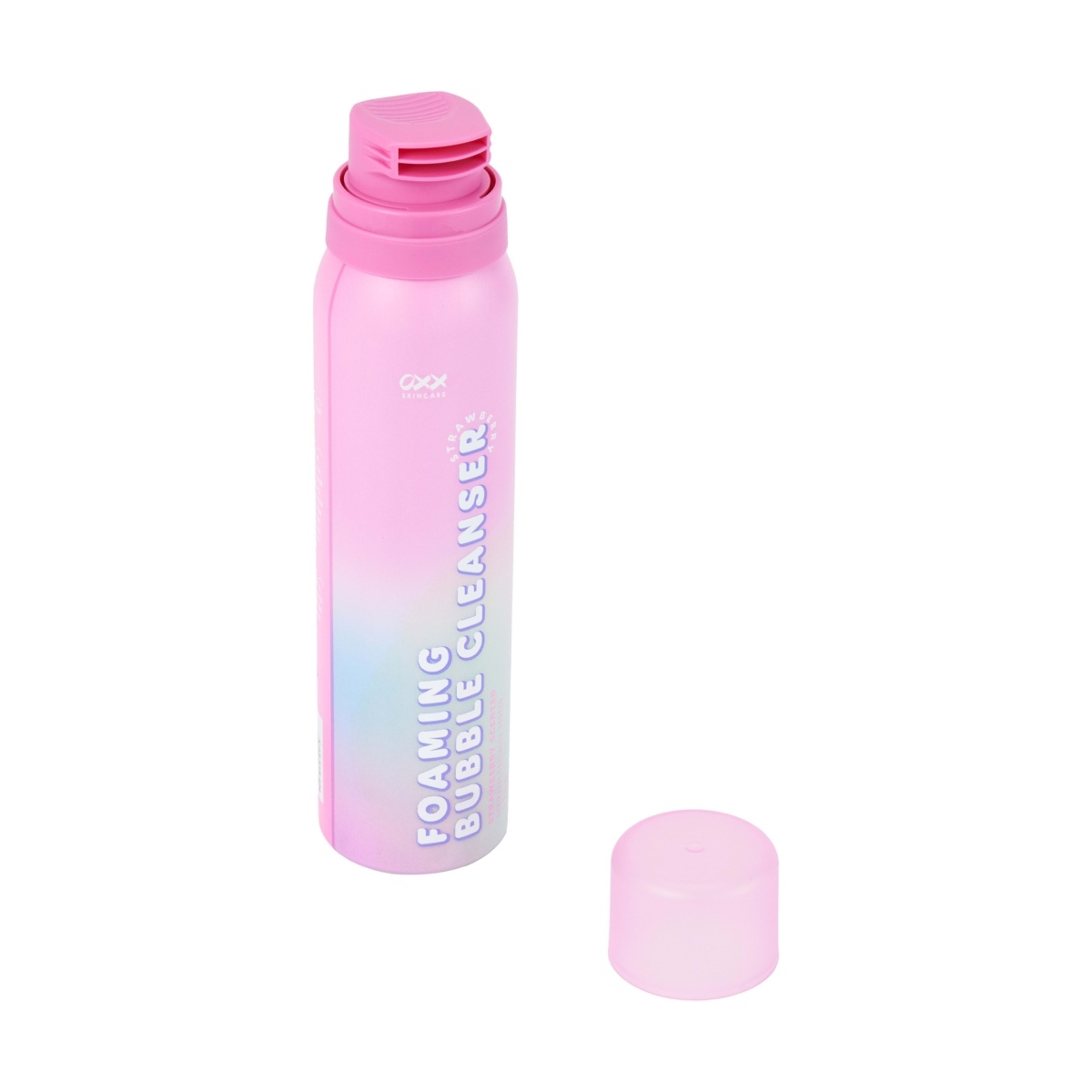 2 OXX Skincare Foaming Bubble Cleanser 110g - Strawberry Scented, 2 of 4