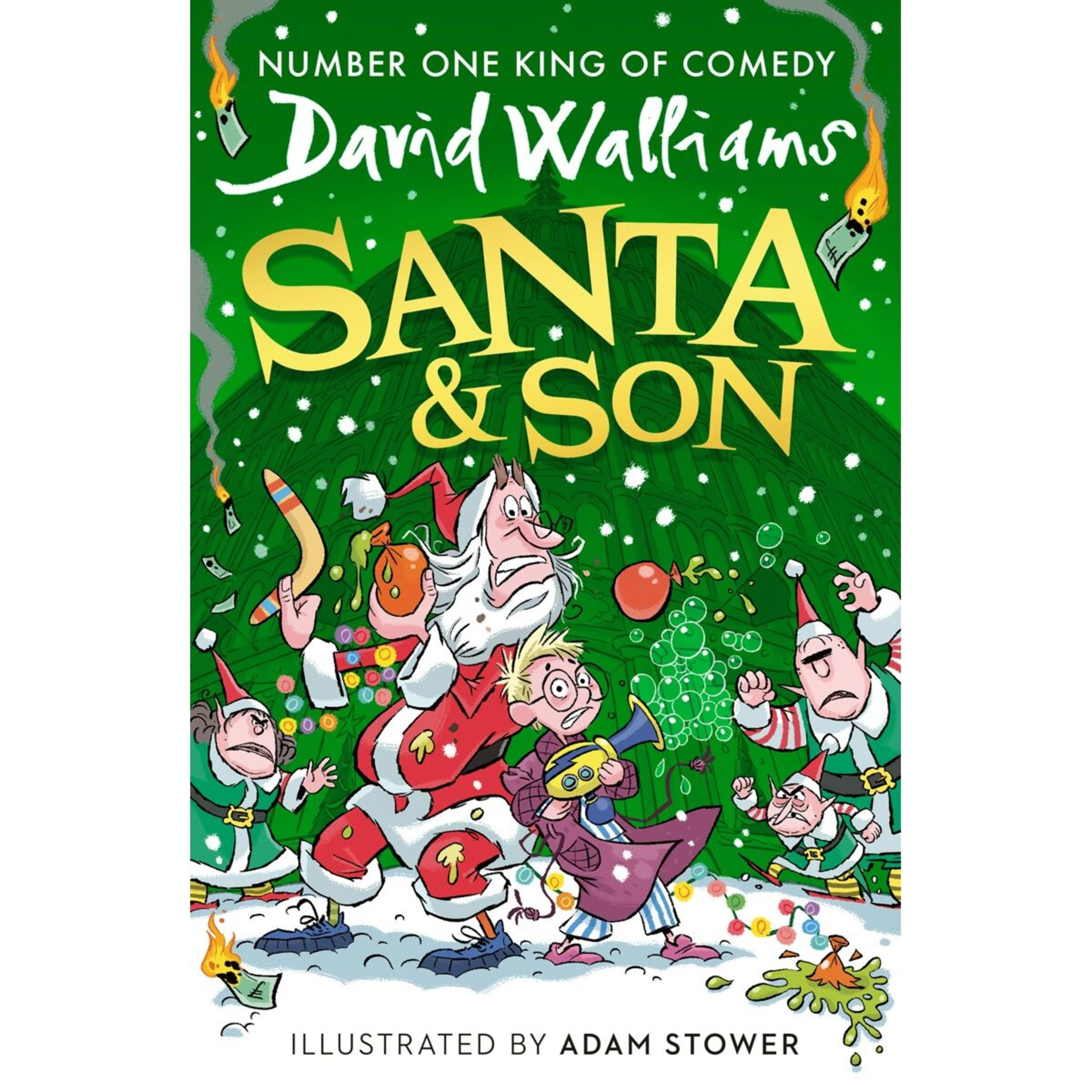 1 Santa & Son by David Walliams - Book, 1 of 1