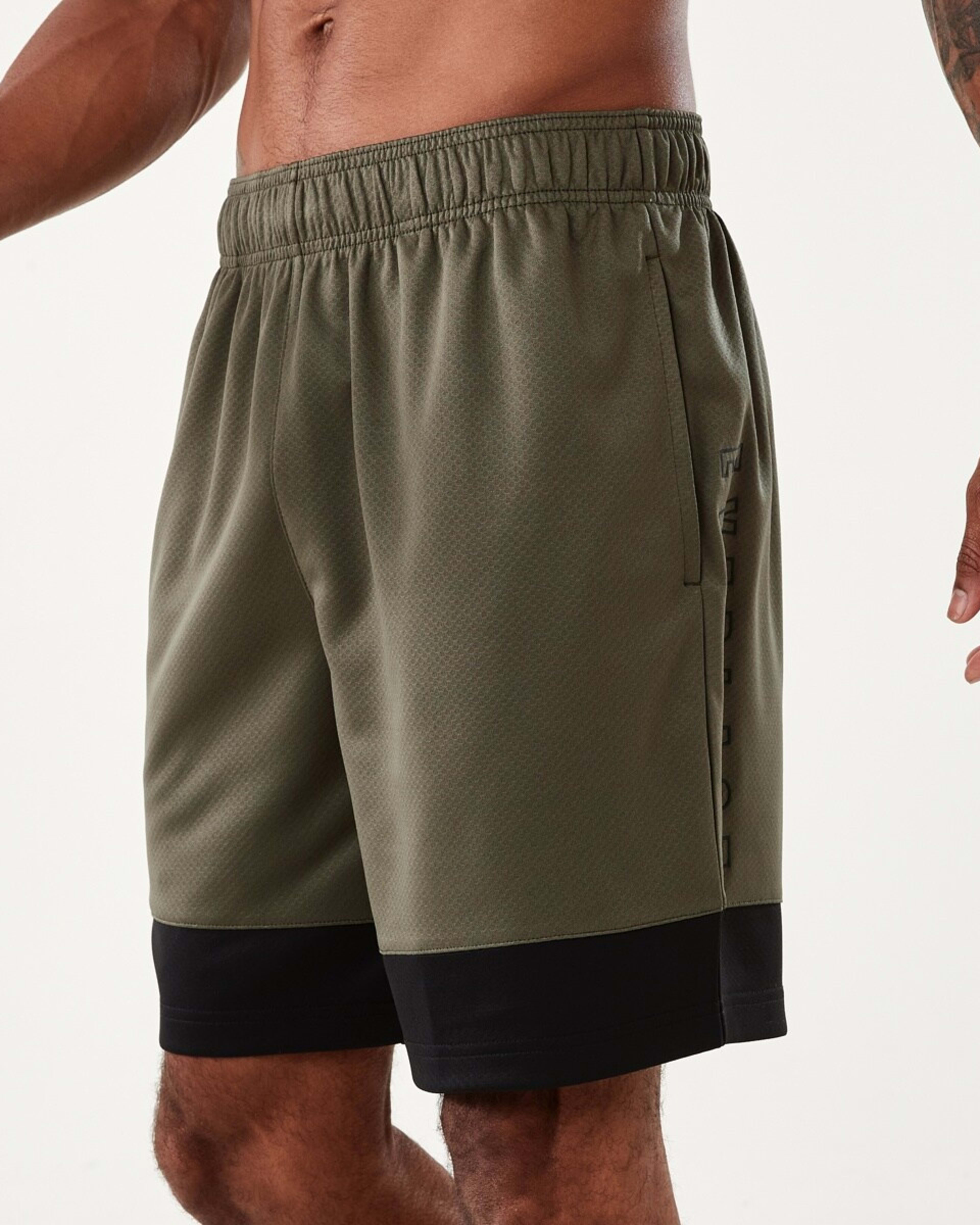 3 Everlast Mens Mesh Panelled Shorts EVER KHAKI, 3 of 7