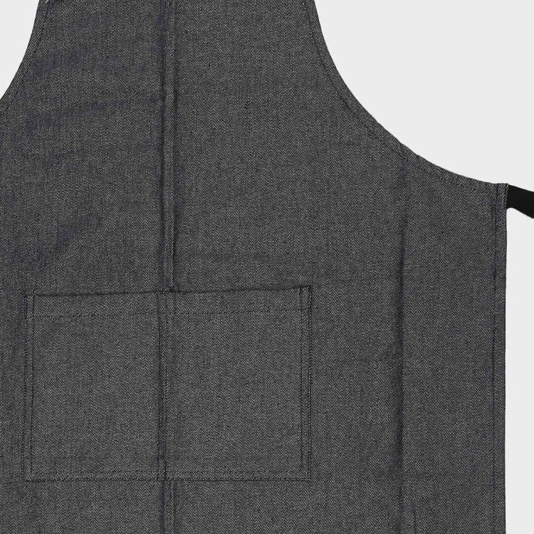 Black Chambray Apron Kmart