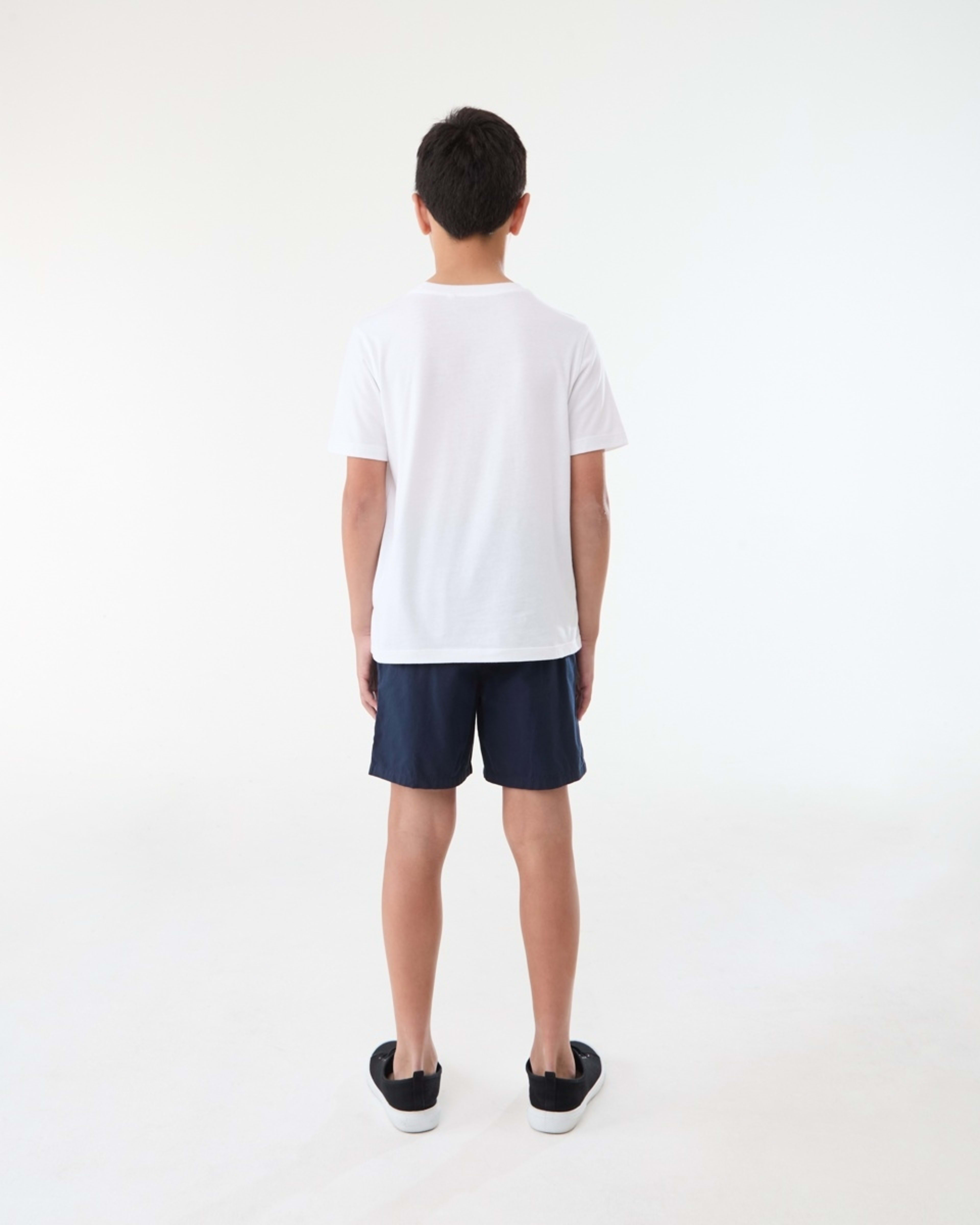 6 Pull On Twill Shorts DRESS BLUE, 6 of 6