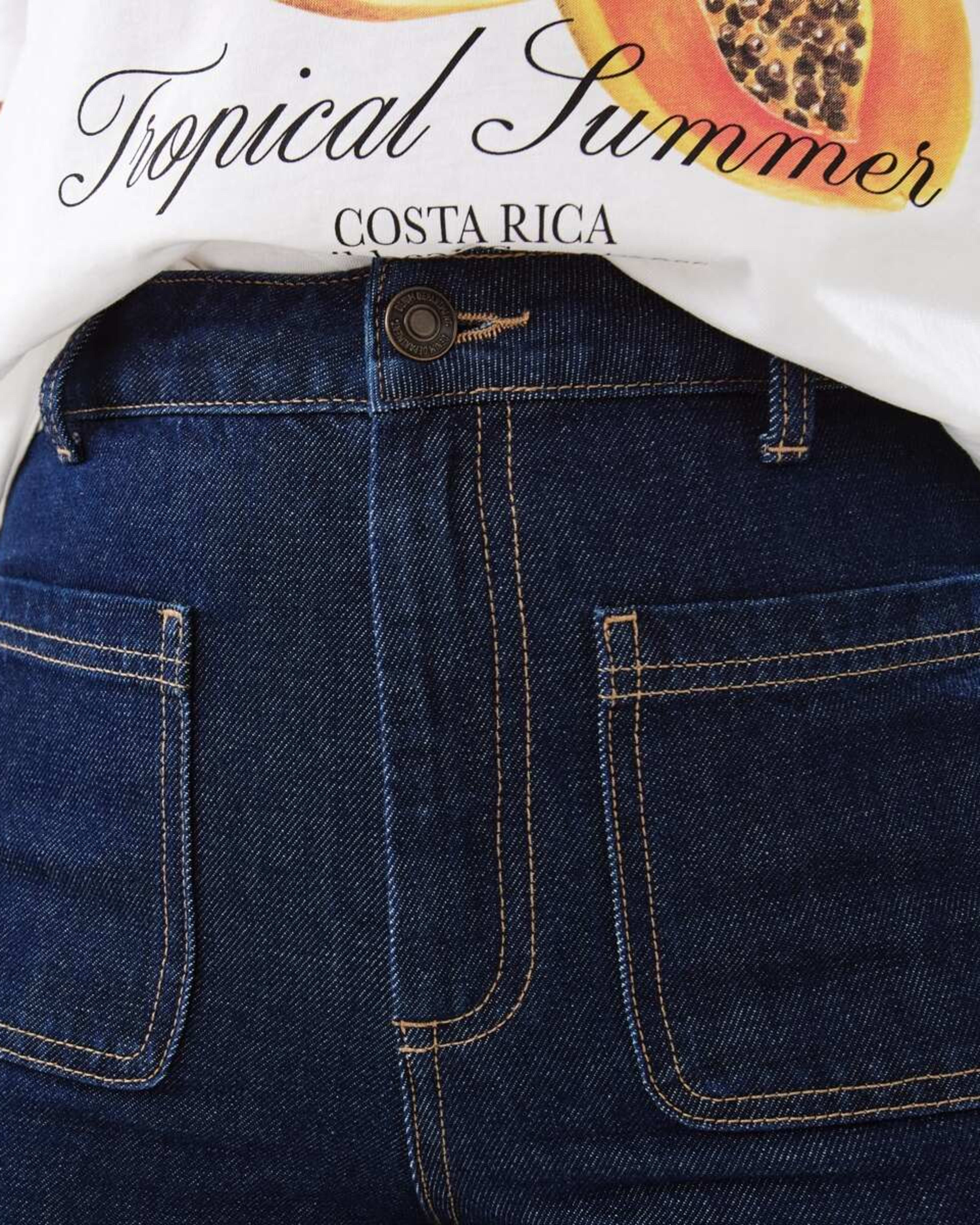 5 Wide Leg Pocket Jeans INDIGO, 5 of 10