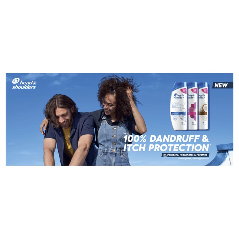 Head & Shoulders 2in1 Clean & Balanced Anti Dandruff Shampoo and