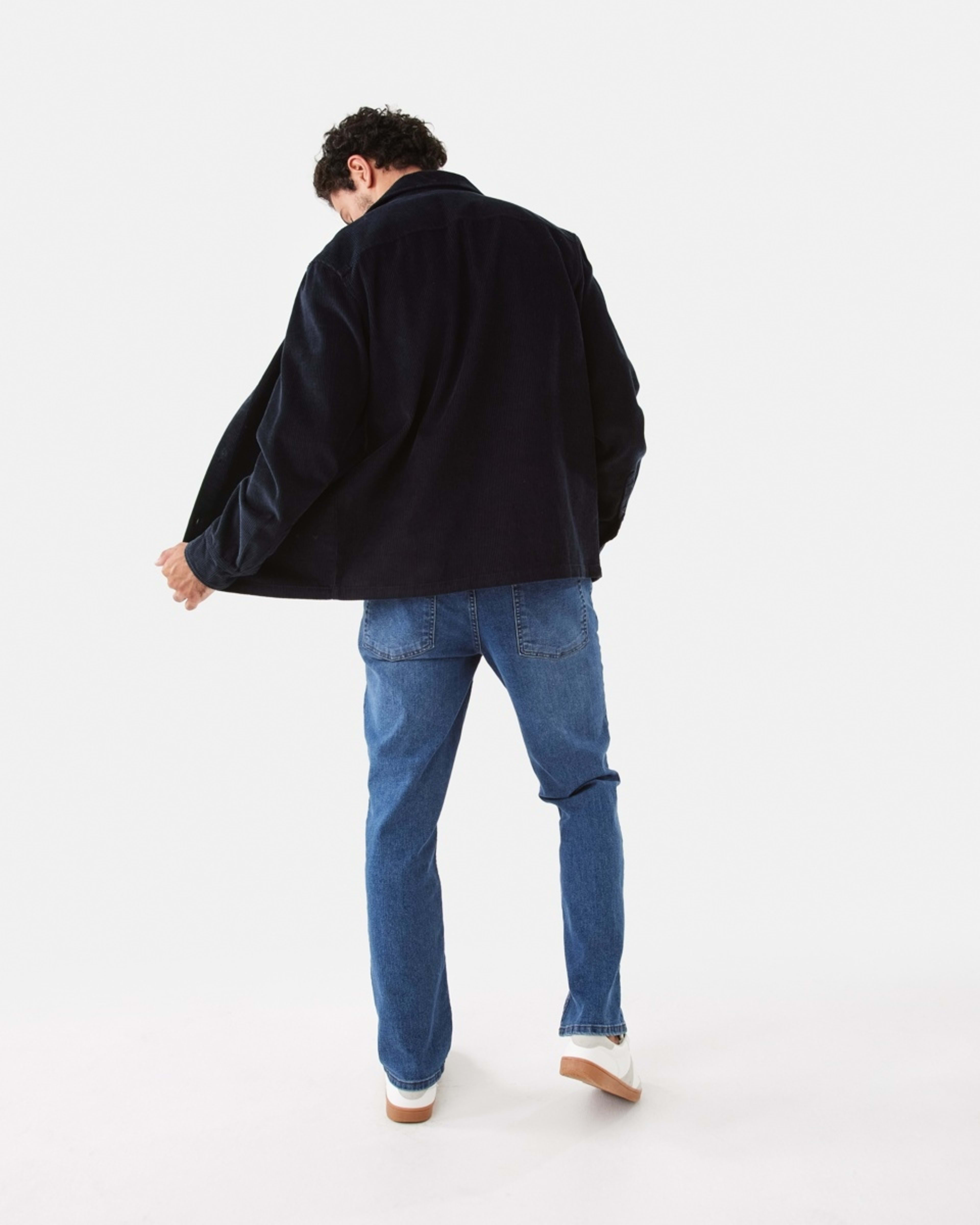 4 Long Sleeve Corduroy Overshirt Sky Cptn, 4 of 8