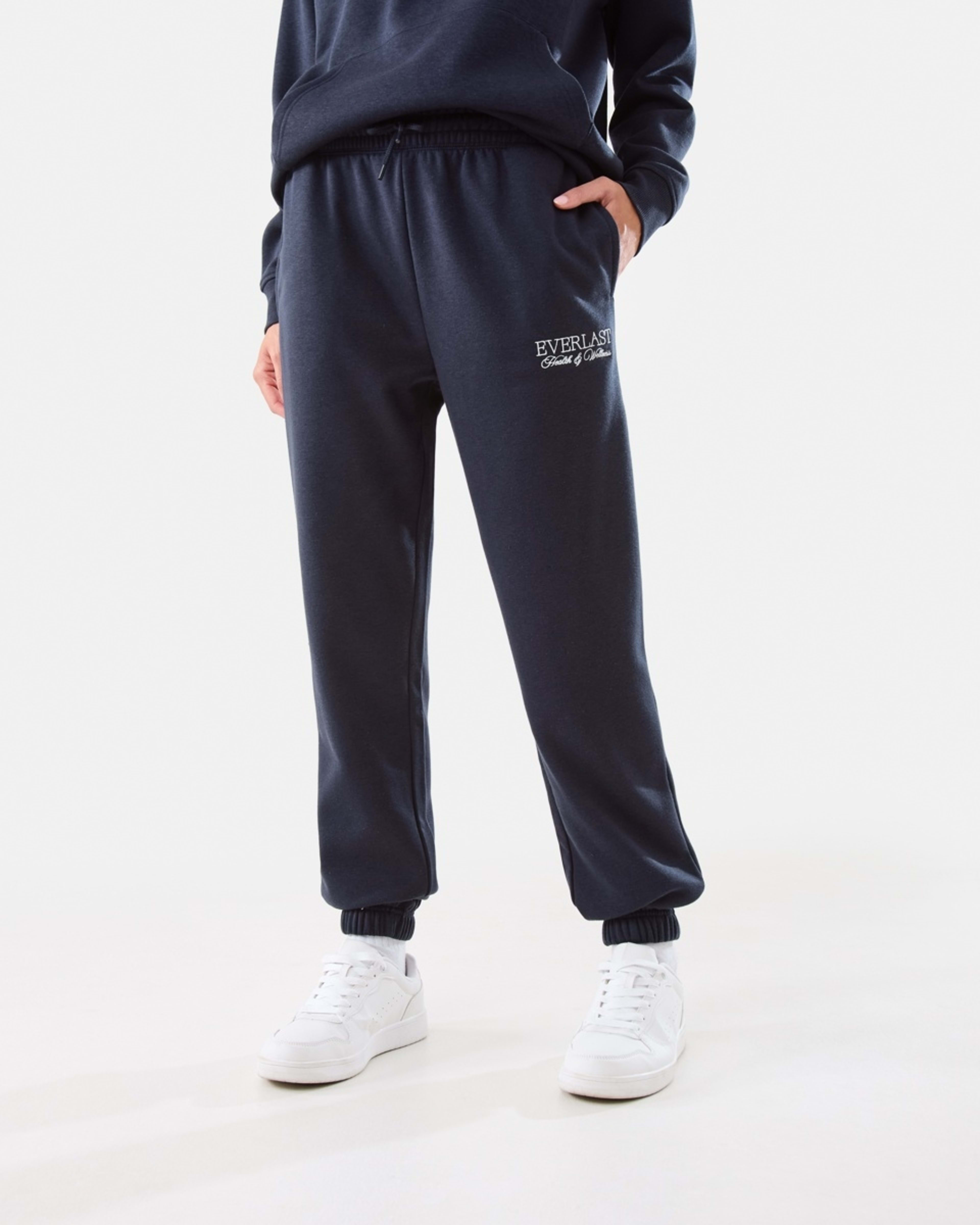 1 Everlast Womens Street Trackpants Washed Nvy
