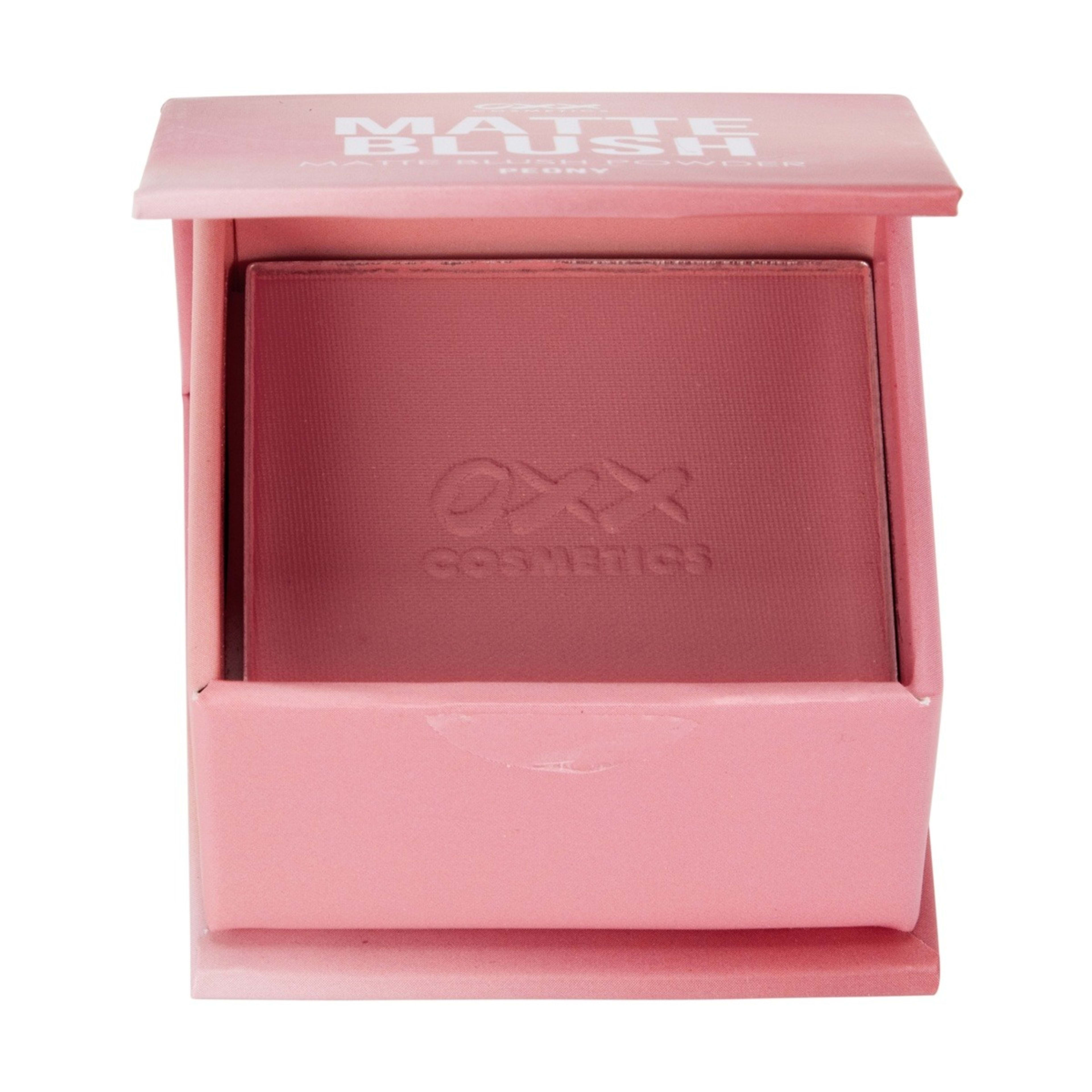 3 OXX Cosmetics Matte Blush Powder - Peony, 3 of 4