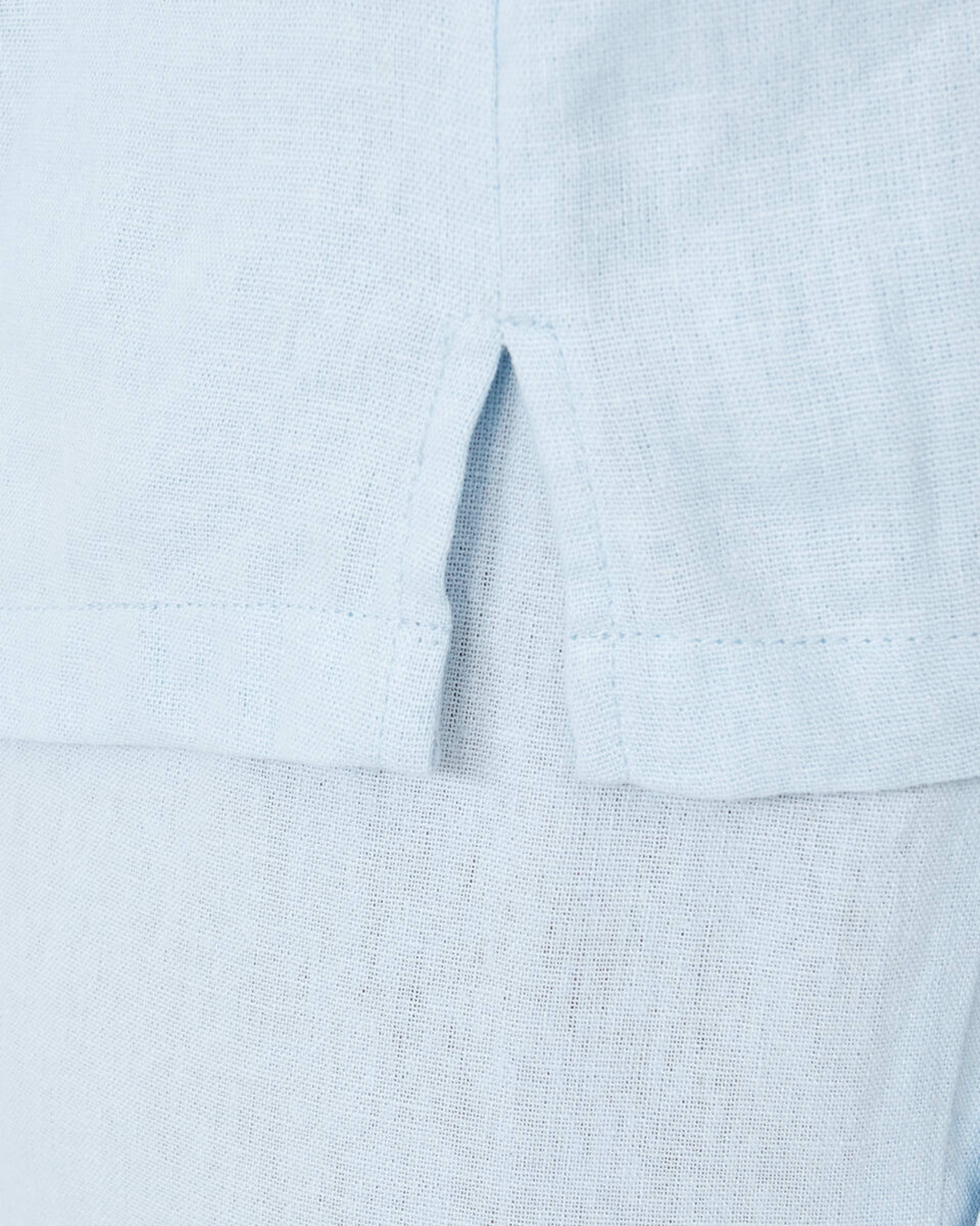 7 Sleeveless Linen Blend Scoop Neck Tank Blu Bysde, 7 of 8