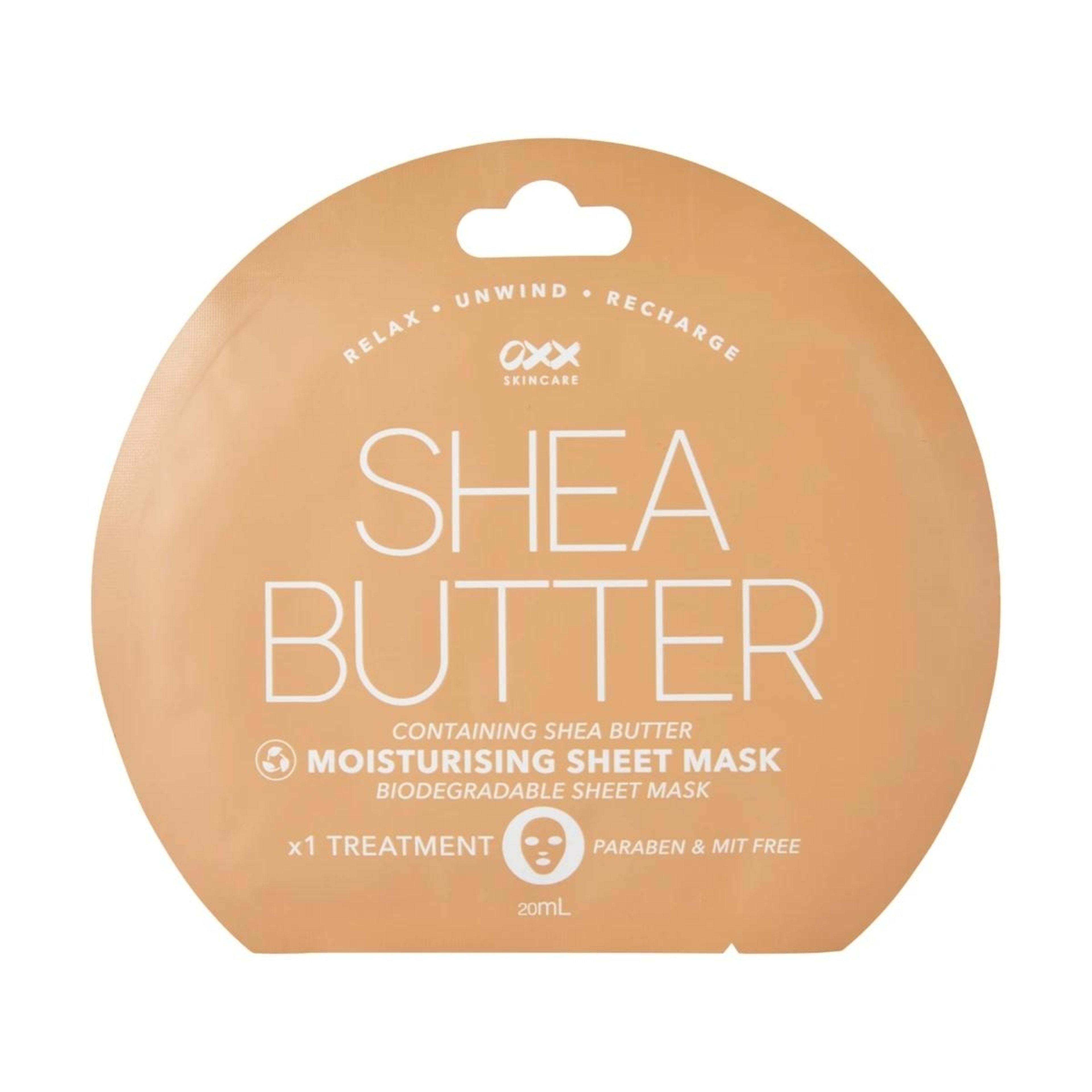 1 Moisturising Sheet Mask - Shea Butter, 1 of 3