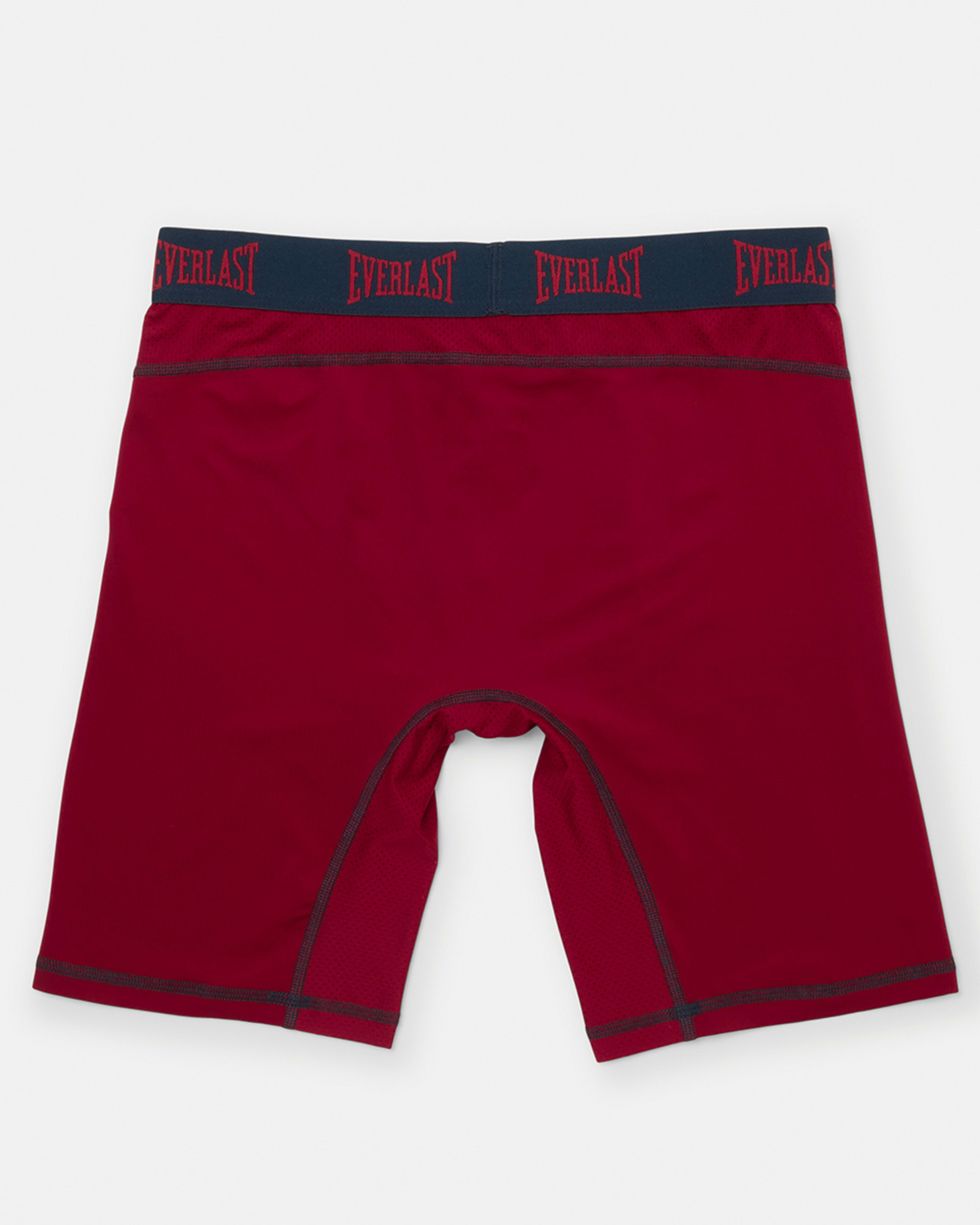 8 Everlast Mens Long Leg Performance Trunks Everlast Vertical Red, 8 of 8