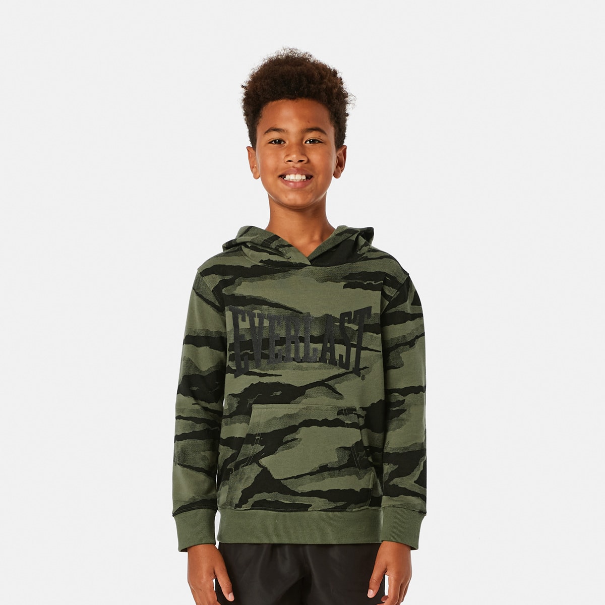 Active Everlast Kids Camo Hoodie - Kmart