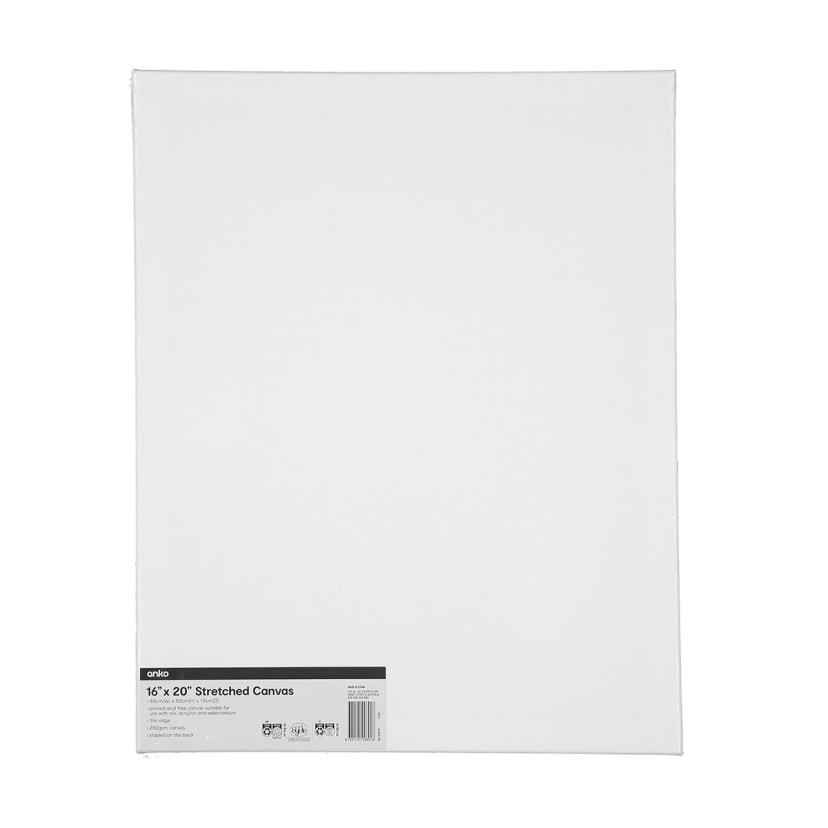 16in. x 20in. Stretch Canvas - Kmart